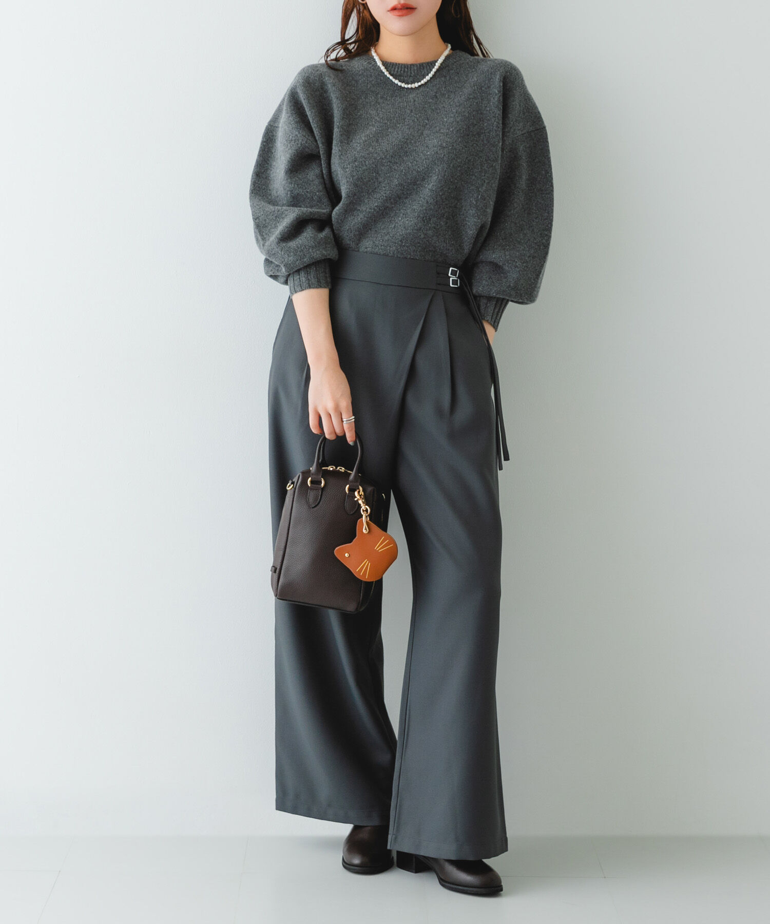 RODE SKO「『縦型』レザーミニボストンバッグ」|ボストンバッグ|