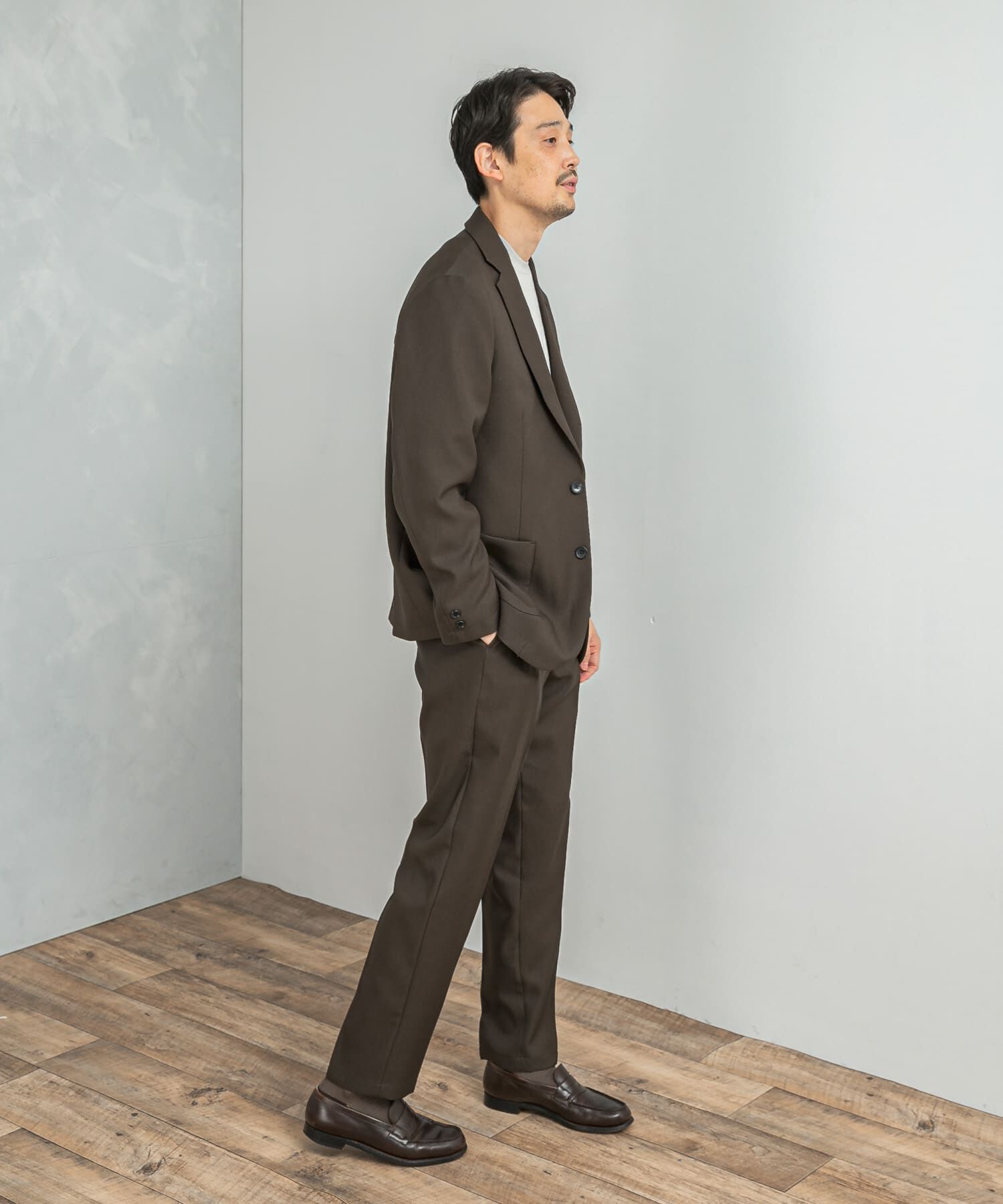 URBAN RESEARCH DOORS「LIFE STYLE TAILOR　ウールライクツイルコンフォータブルジャケット」|その他|