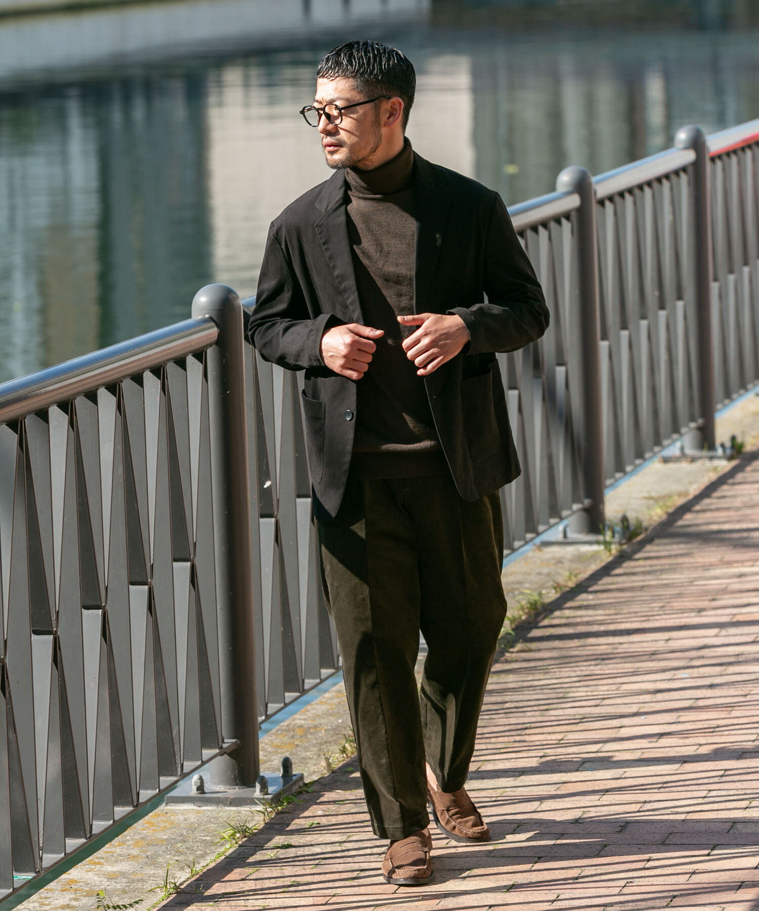 URBAN RESEARCH ROSSO「『XLサイズあり』ピーチツイルストレッチシングルジャケット」|その他|