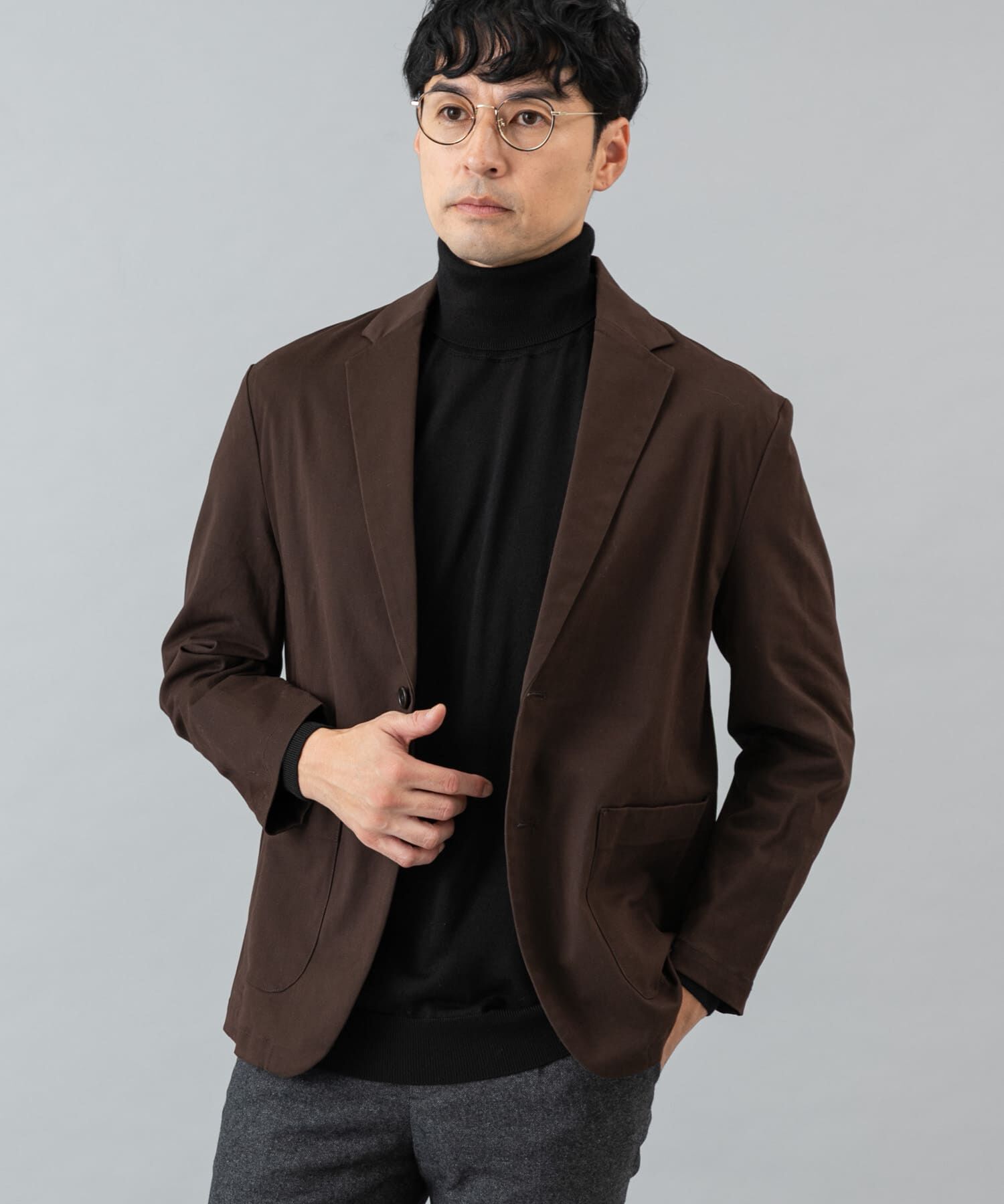 URBAN RESEARCH ROSSO「『XLサイズあり』ピーチツイルストレッチシングルジャケット」|その他|