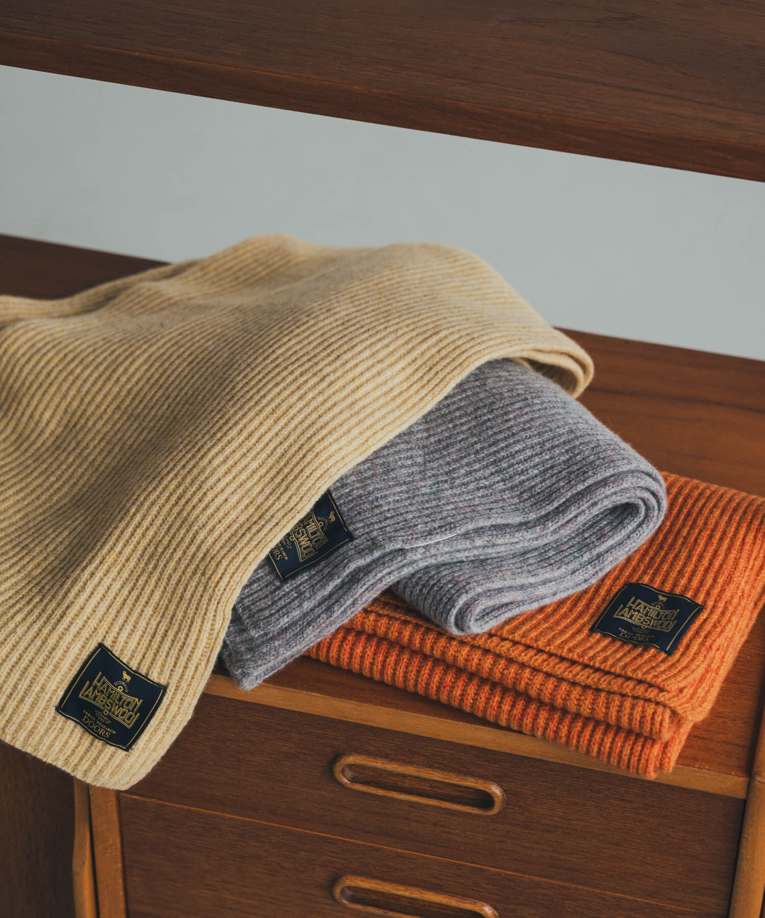 URBAN RESEARCH DOORS「ハミルトンリブストール」|ストール|