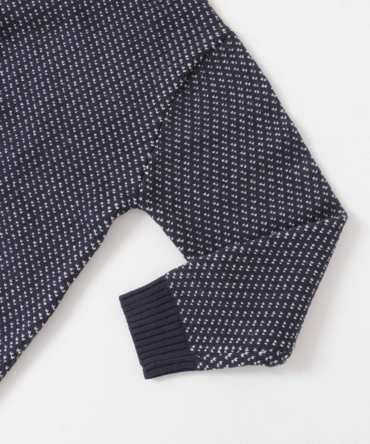 URBAN RESEARCH ROSSO「『XLサイズあり』バーズアイ柄クルーネックニット」|ニット・セーター|