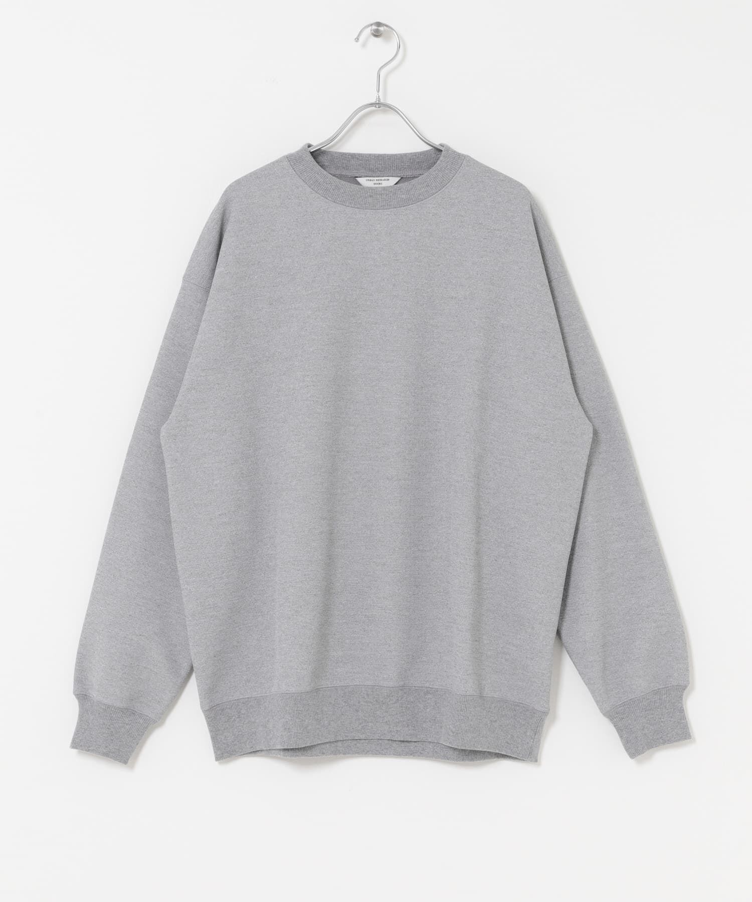 URBAN RESEARCH DOORS「ワッフルフリースクルーネックプルオーバー」|Tシャツ・カットソー|