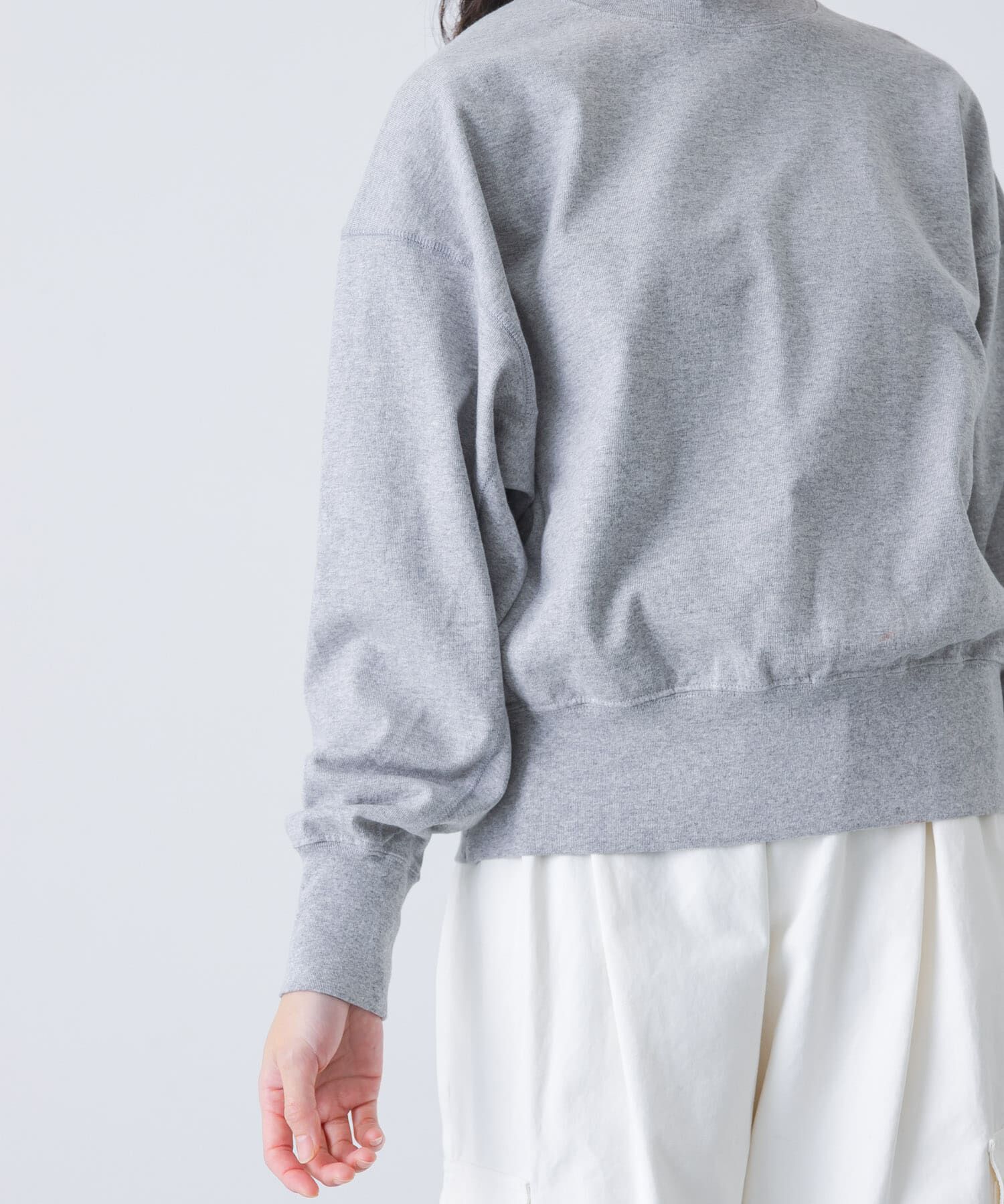 かぐれ「オープンエンドクルーネックプルオーバー」|Tシャツ・カットソー|