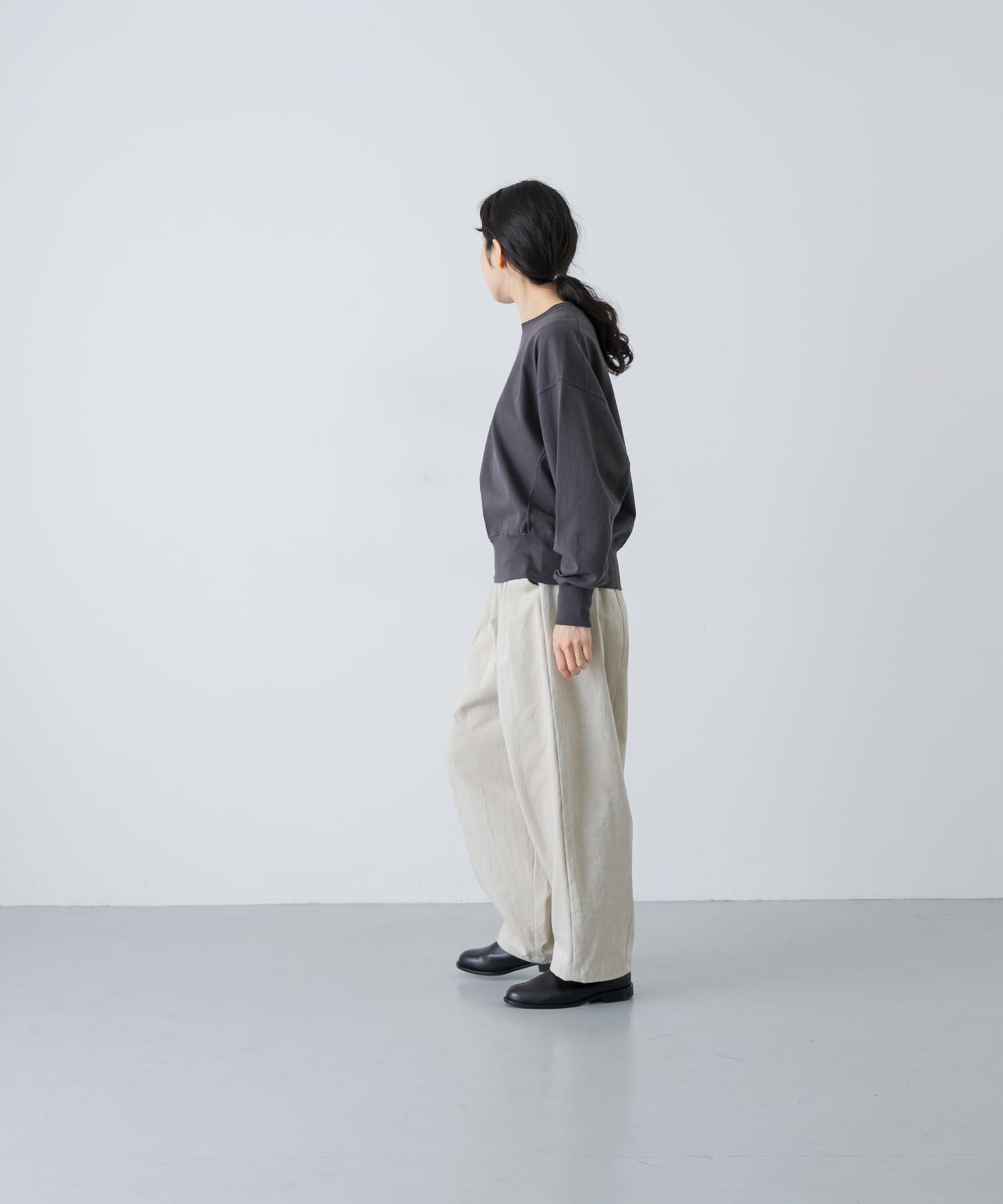 かぐれ「オープンエンドクルーネックプルオーバー」|Tシャツ・カットソー|