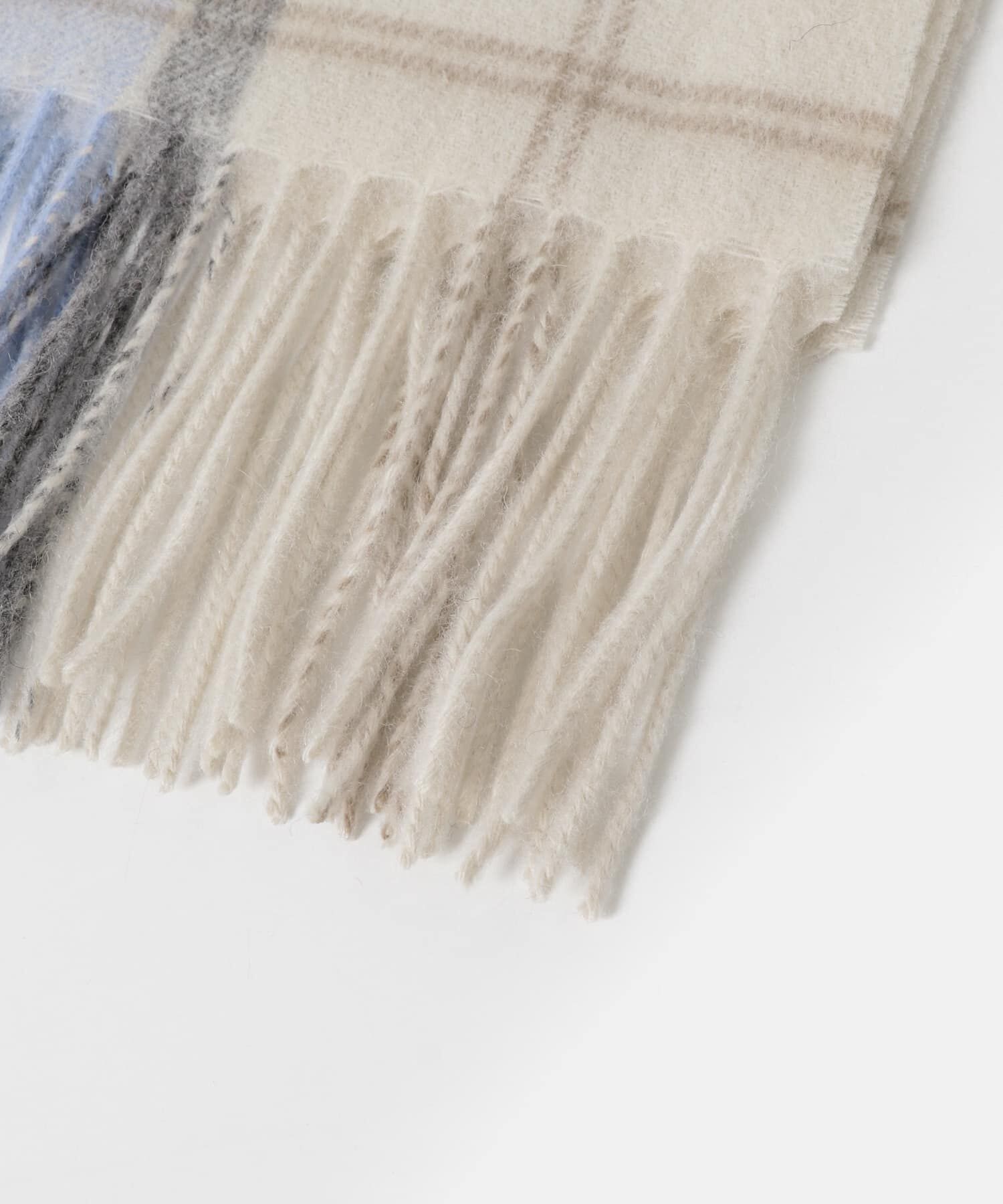 URBAN RESEARCH ROSSO「カシミヤ混チェックストール」|マフラー|