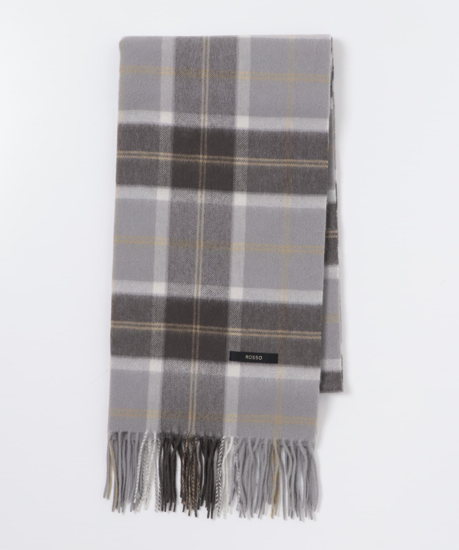 URBAN RESEARCH ROSSO「カシミヤ混チェックストール」|マフラー|