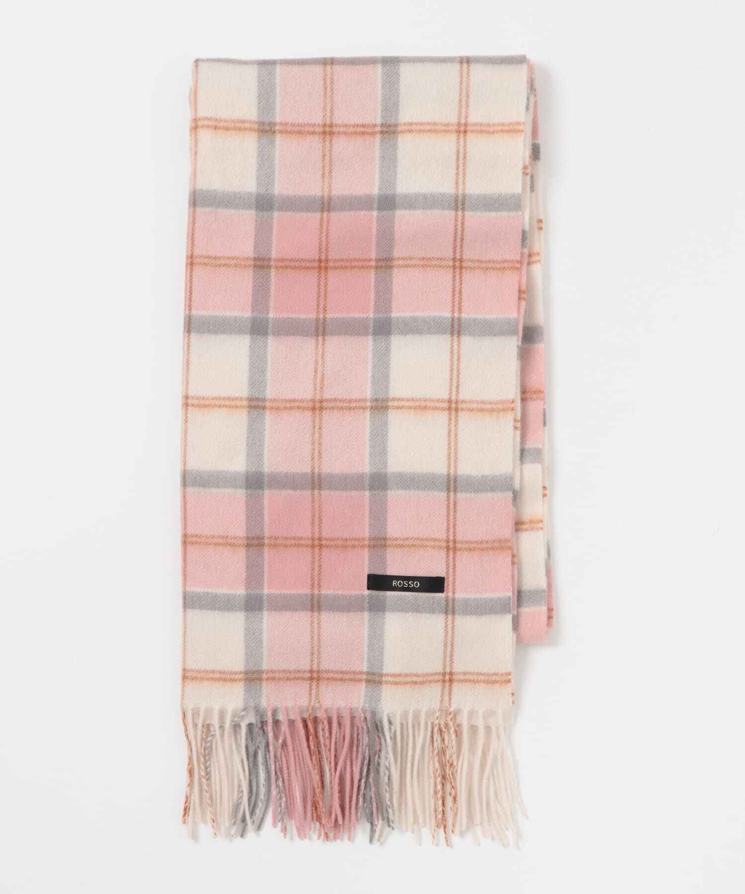 URBAN RESEARCH ROSSO「カシミヤ混チェックストール」|マフラー|