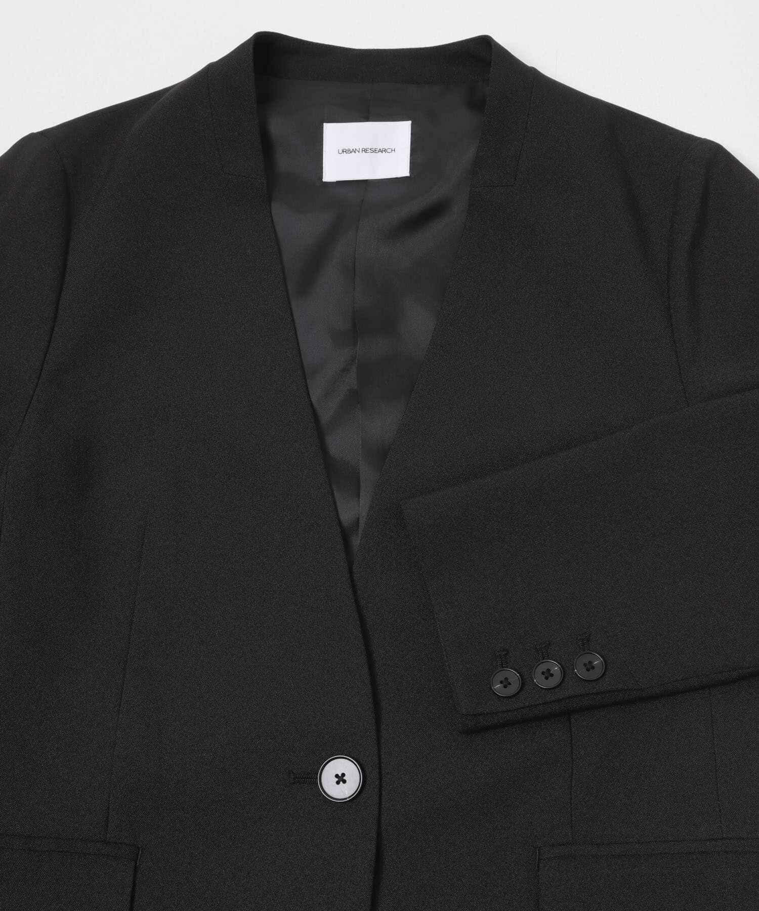 URBAN RESEARCH「『セットアップ対応』ノーカラージャケット」|ノーカラージャケット|