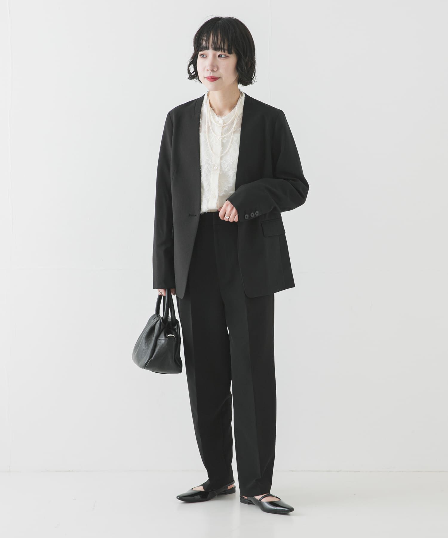 URBAN RESEARCH「『セットアップ対応』ノーカラージャケット」|ノーカラージャケット|