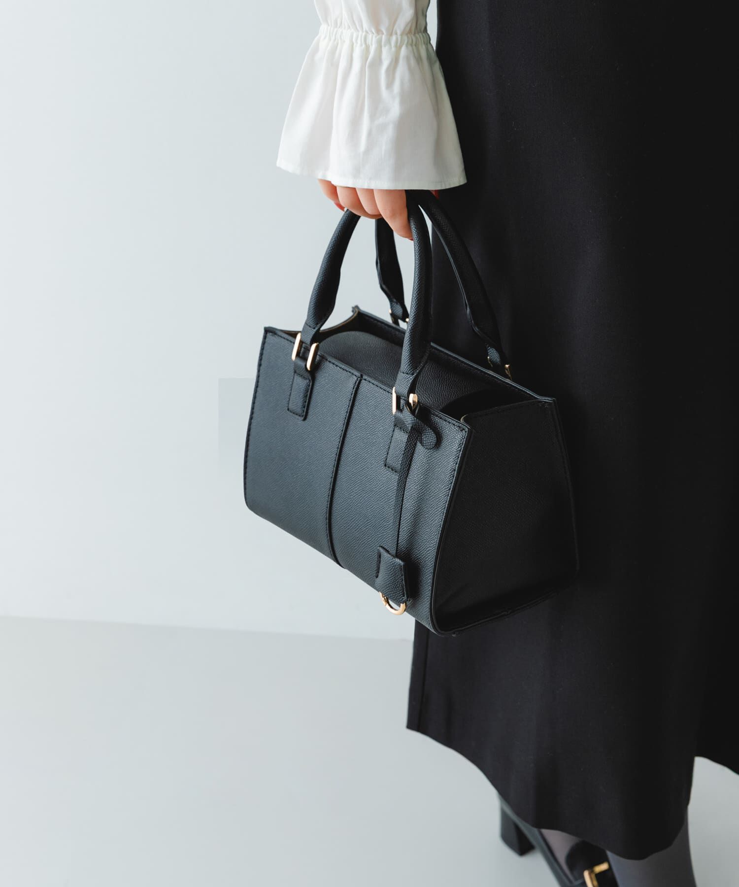 RODE SKO「3セットチャームスクエアバッグ」|ハンドバッグ|