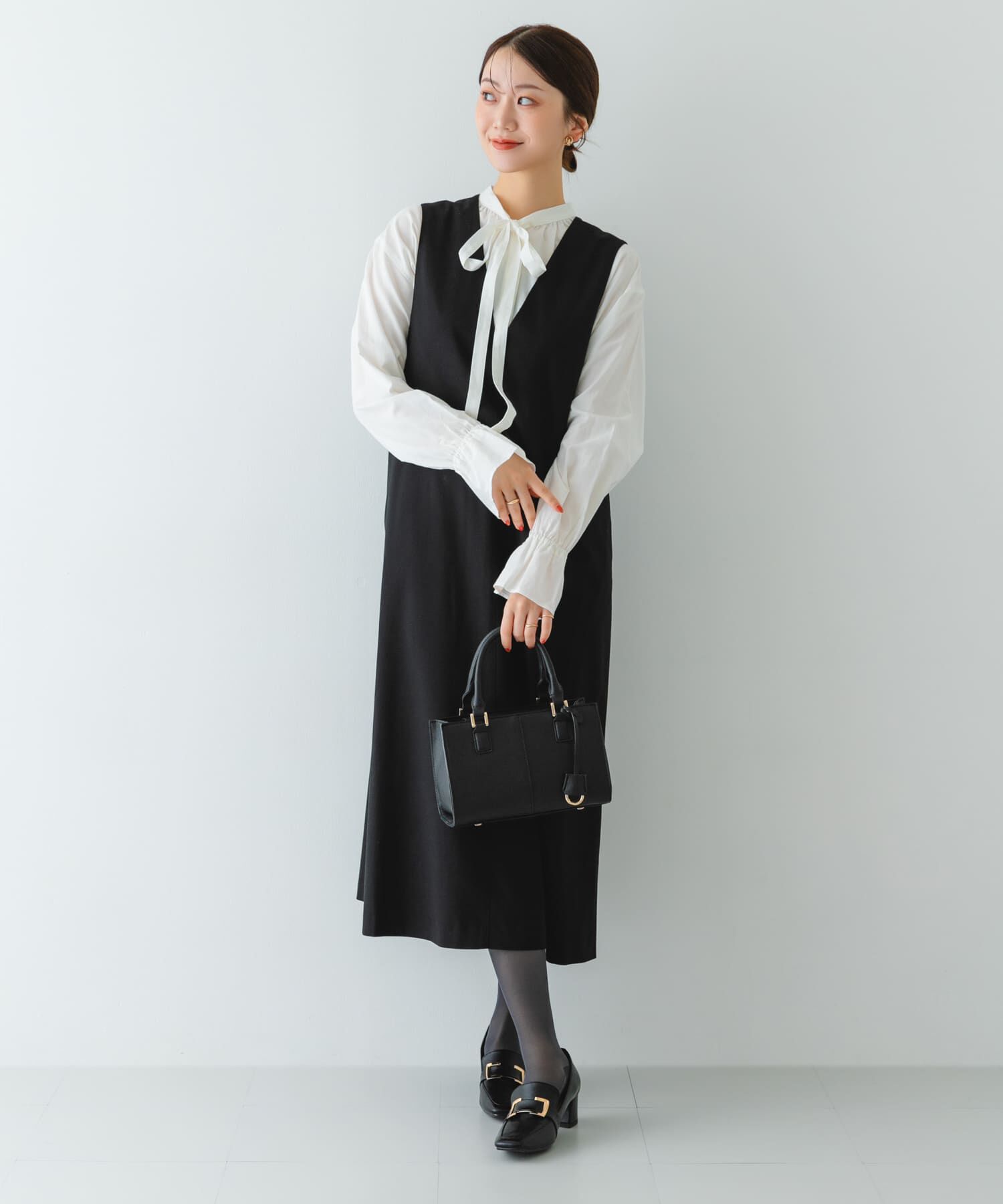 RODE SKO「3セットチャームスクエアバッグ」|ハンドバッグ|