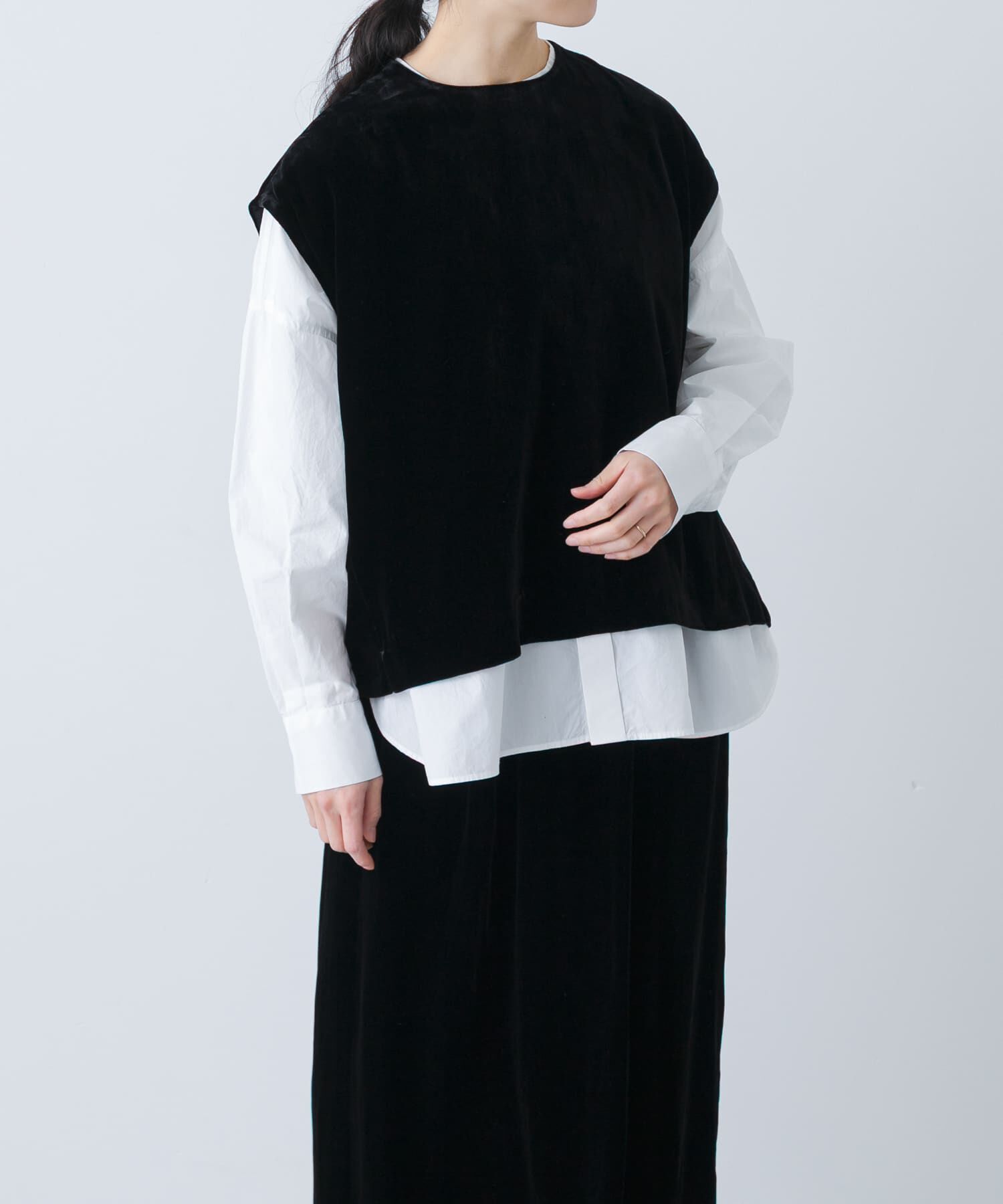 かぐれ「レーヨンシルクベルベットプルオーバー」|その他|