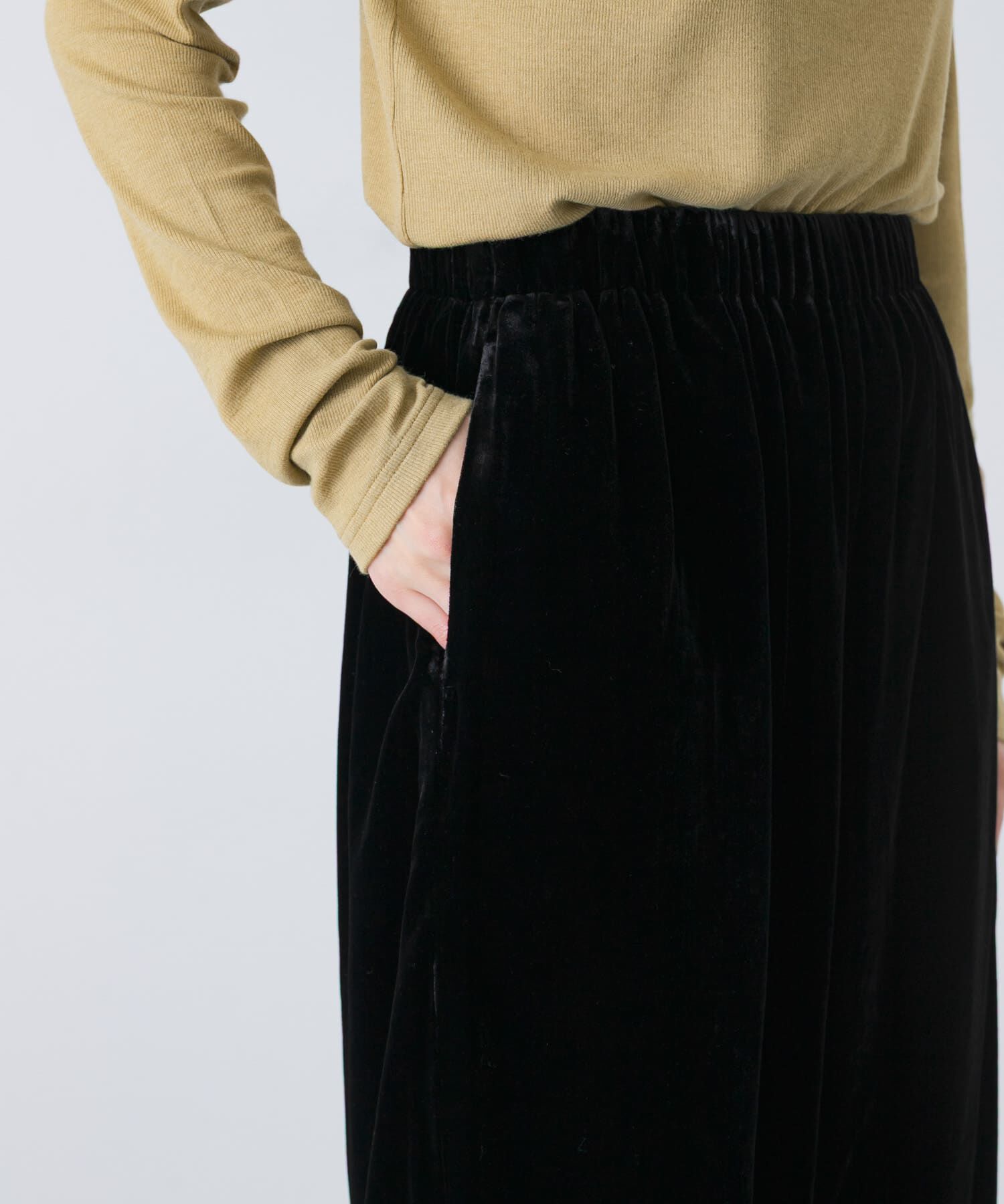 かぐれ「レーヨンシルクベルベットパンツ」|その他|