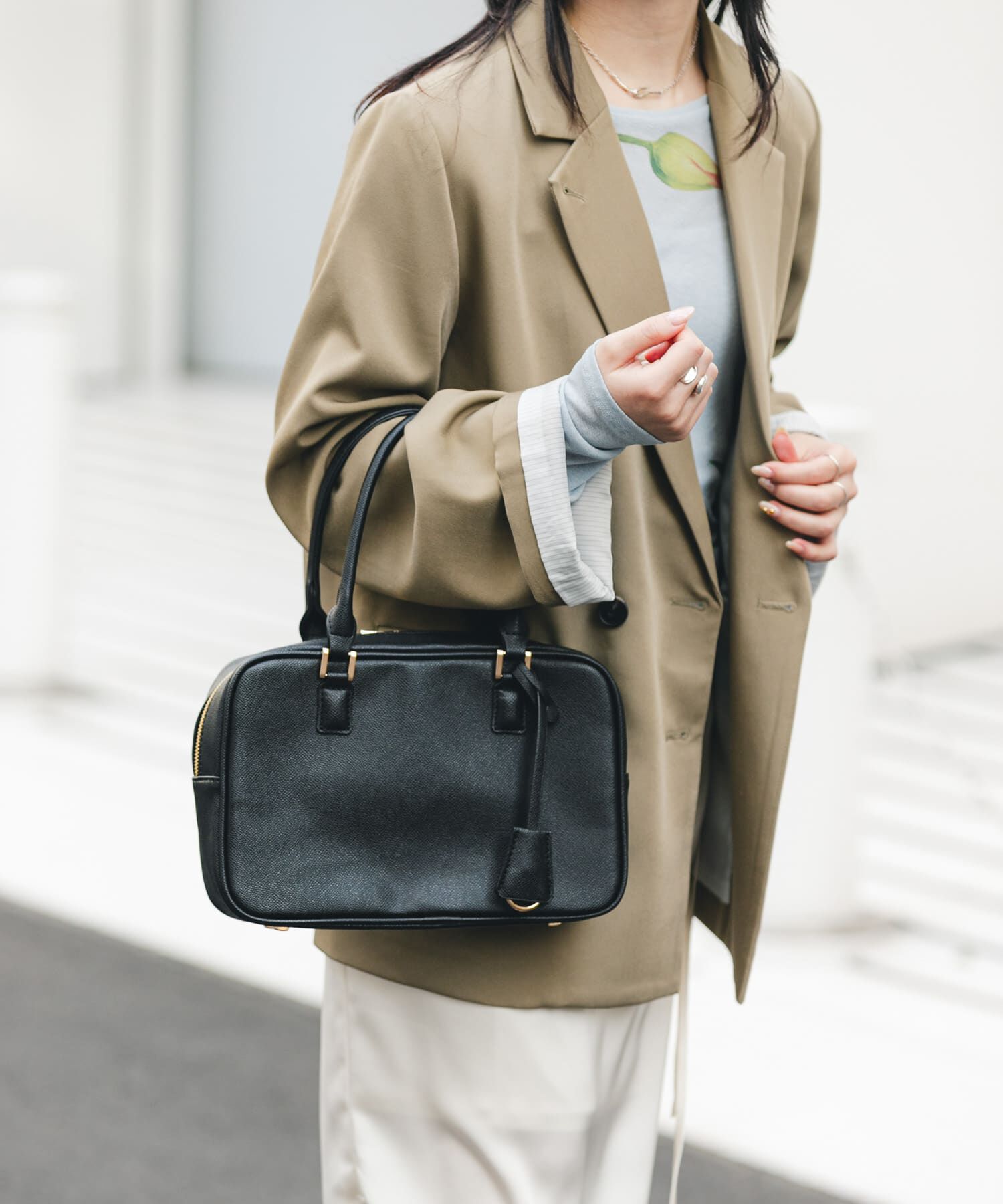 RODE SKO「3セットチャームボストンバッグ」|ボストンバッグ|