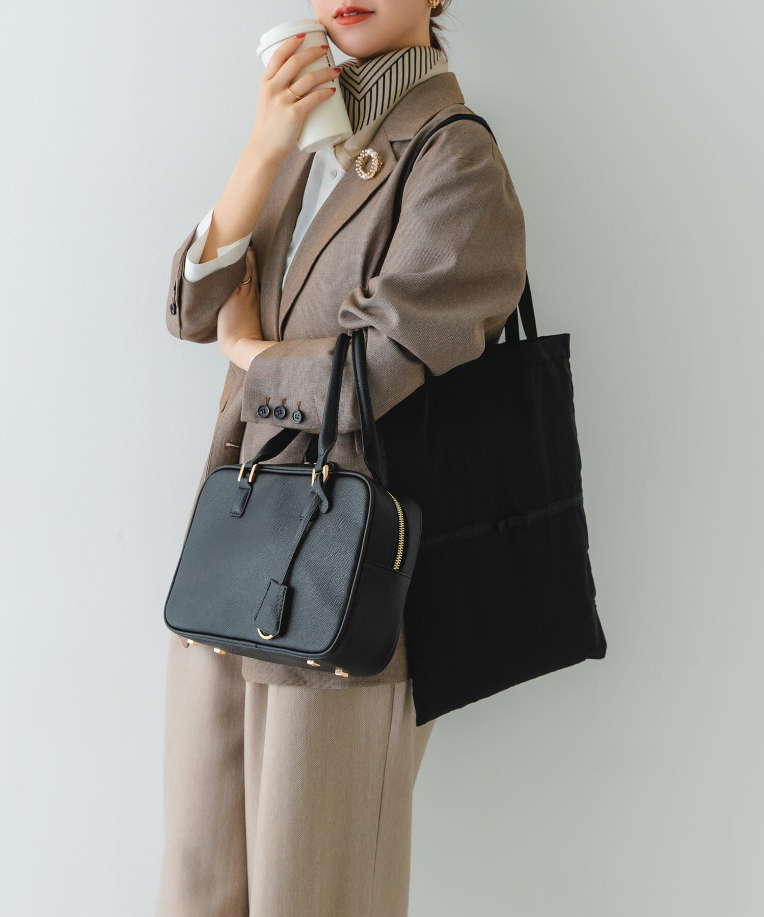 RODE SKO「3セットチャームボストンバッグ」|ボストンバッグ|