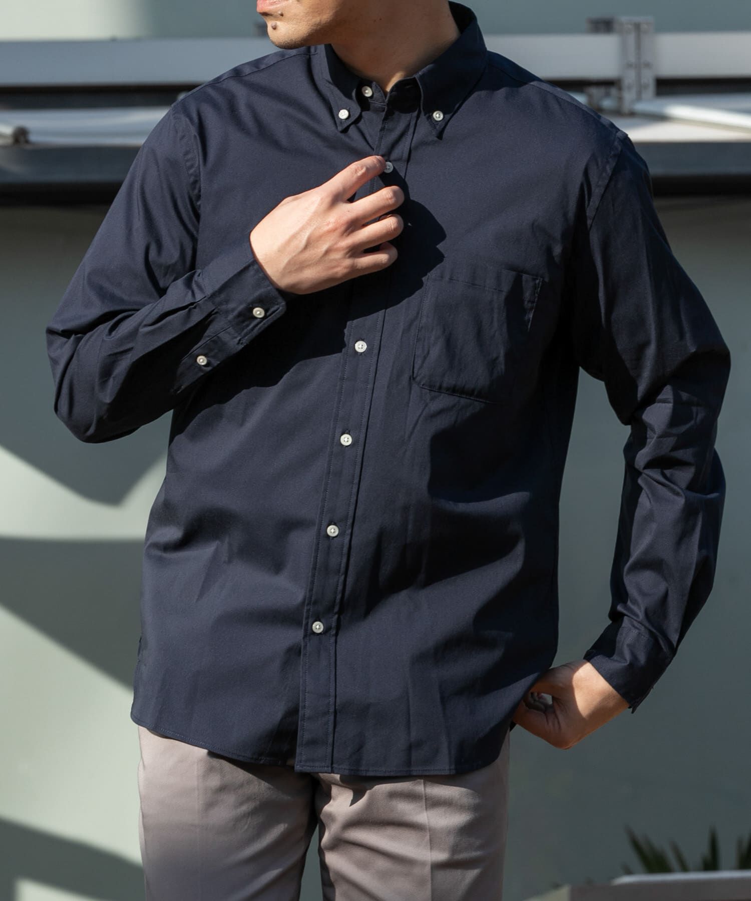 URBAN RESEARCH ROSSO「『イージーケア』ハイパフォーマンス快適BDシャツ」|シャツ・ブラウス|