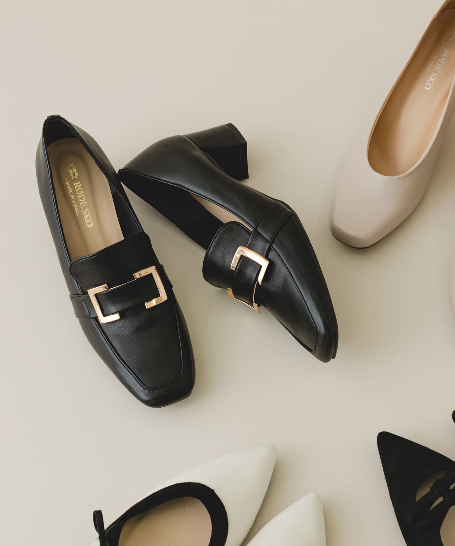 RODE SKO「『MADE IN JAPAN』 4.5センチメタルヒールパンプス」|パンプス|