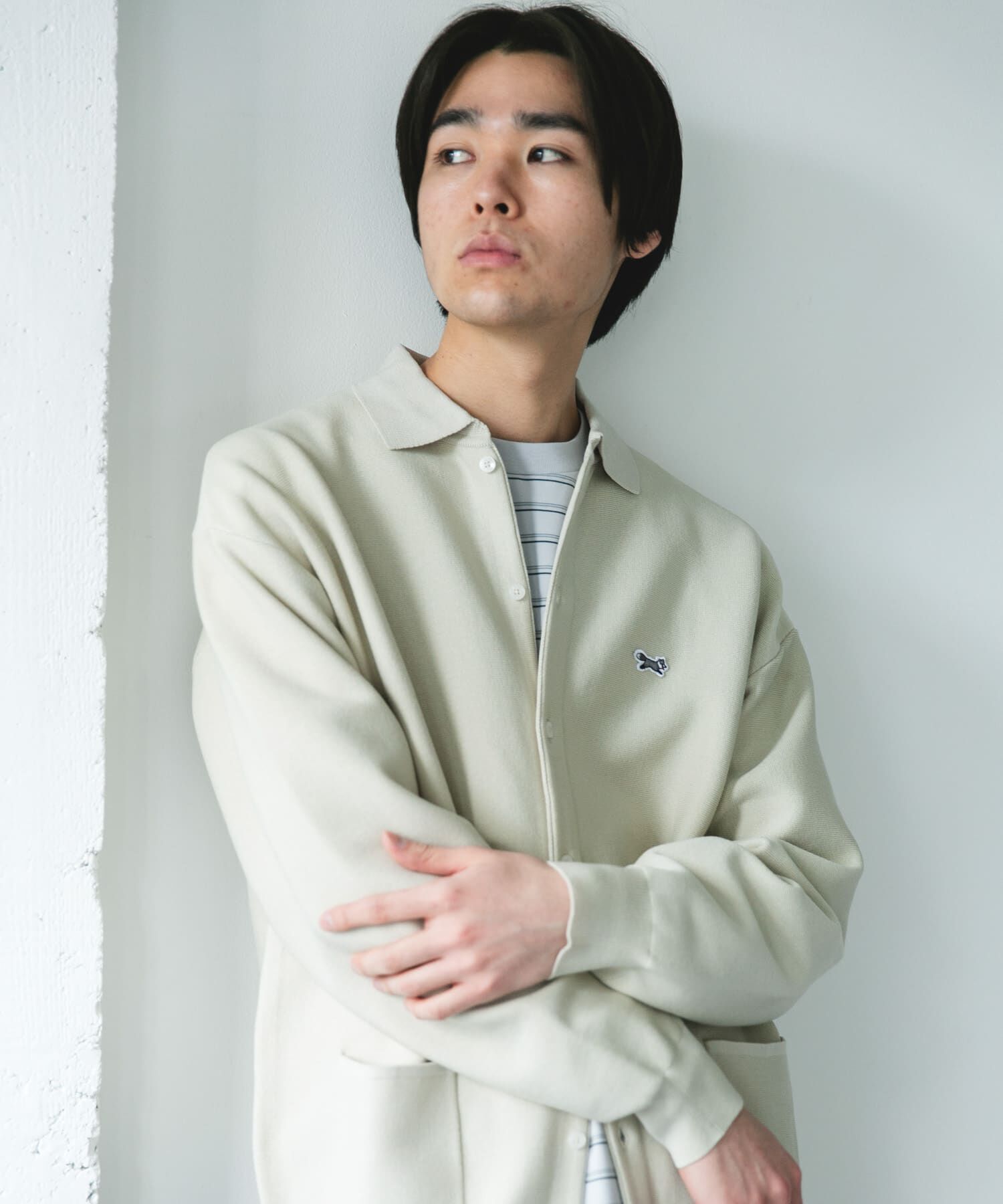 URBAN RESEARCH DOORS「『別注』PENNEYS&times;DOORS　THE FOX シャツカーディガン」|カーディガン|