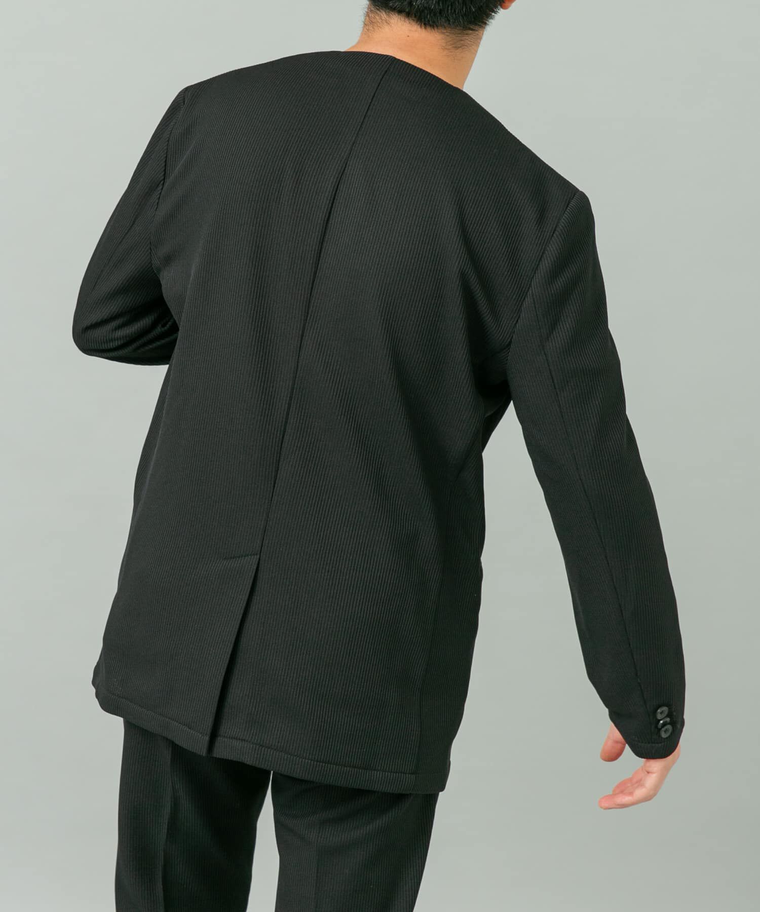 URBAN RESEARCH ROSSO「『セットアップ対応』『速乾』シリウスノーカラージャケット」|ノーカラージャケット|