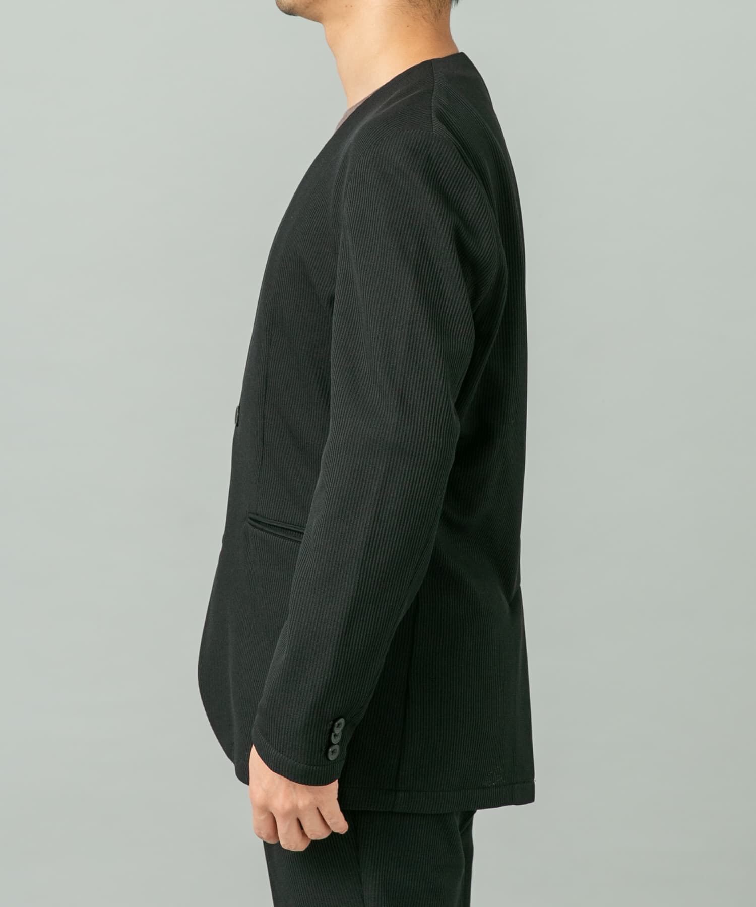 URBAN RESEARCH ROSSO「『セットアップ対応』『速乾』シリウスノーカラージャケット」|ノーカラージャケット|