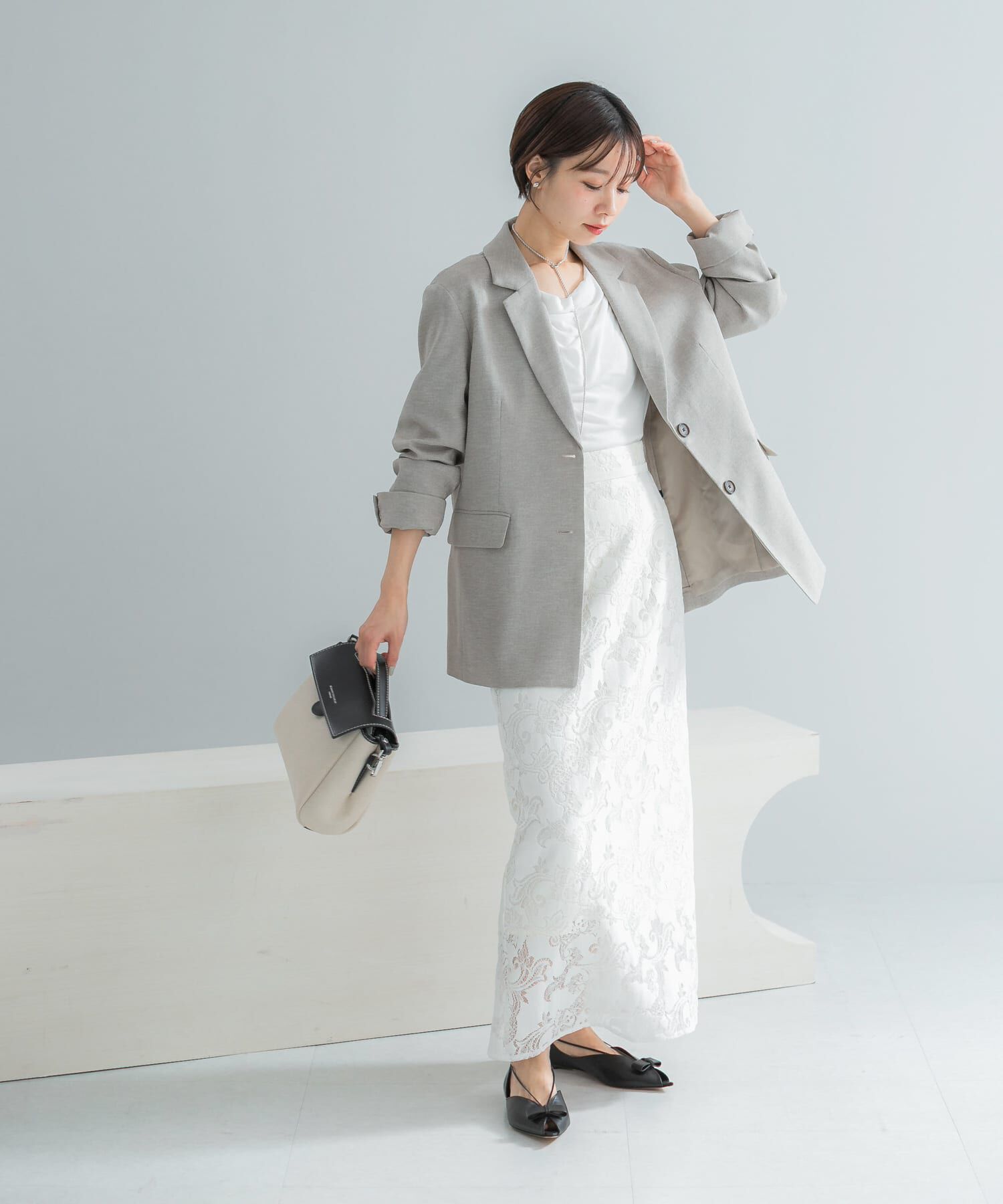 URBAN RESEARCH ROSSO「リネンライクシングルテーラードジャケット」|その他|