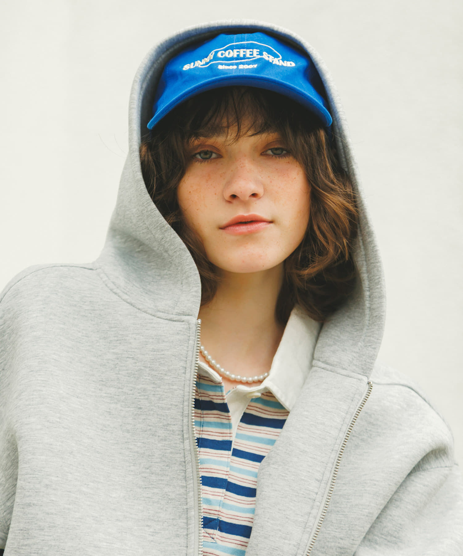 Sonny Label 「ダンボールZIPコクーンフーディー」|パーカー|