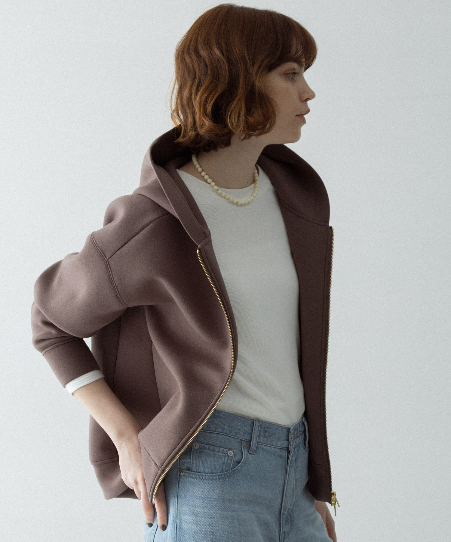 Sonny Label 「ダンボールZIPコクーンフーディー」|パーカー|