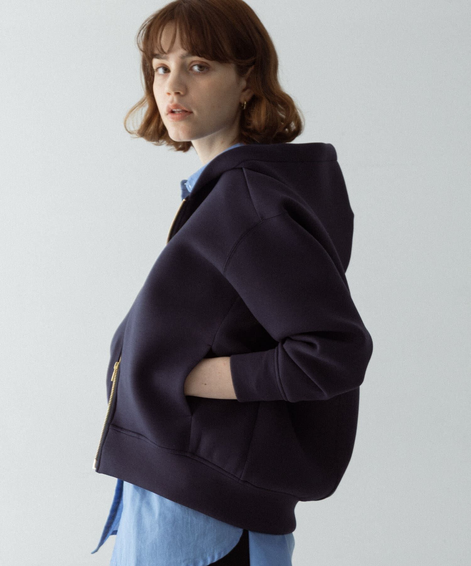 Sonny Label 「ダンボールZIPコクーンフーディー」|パーカー|