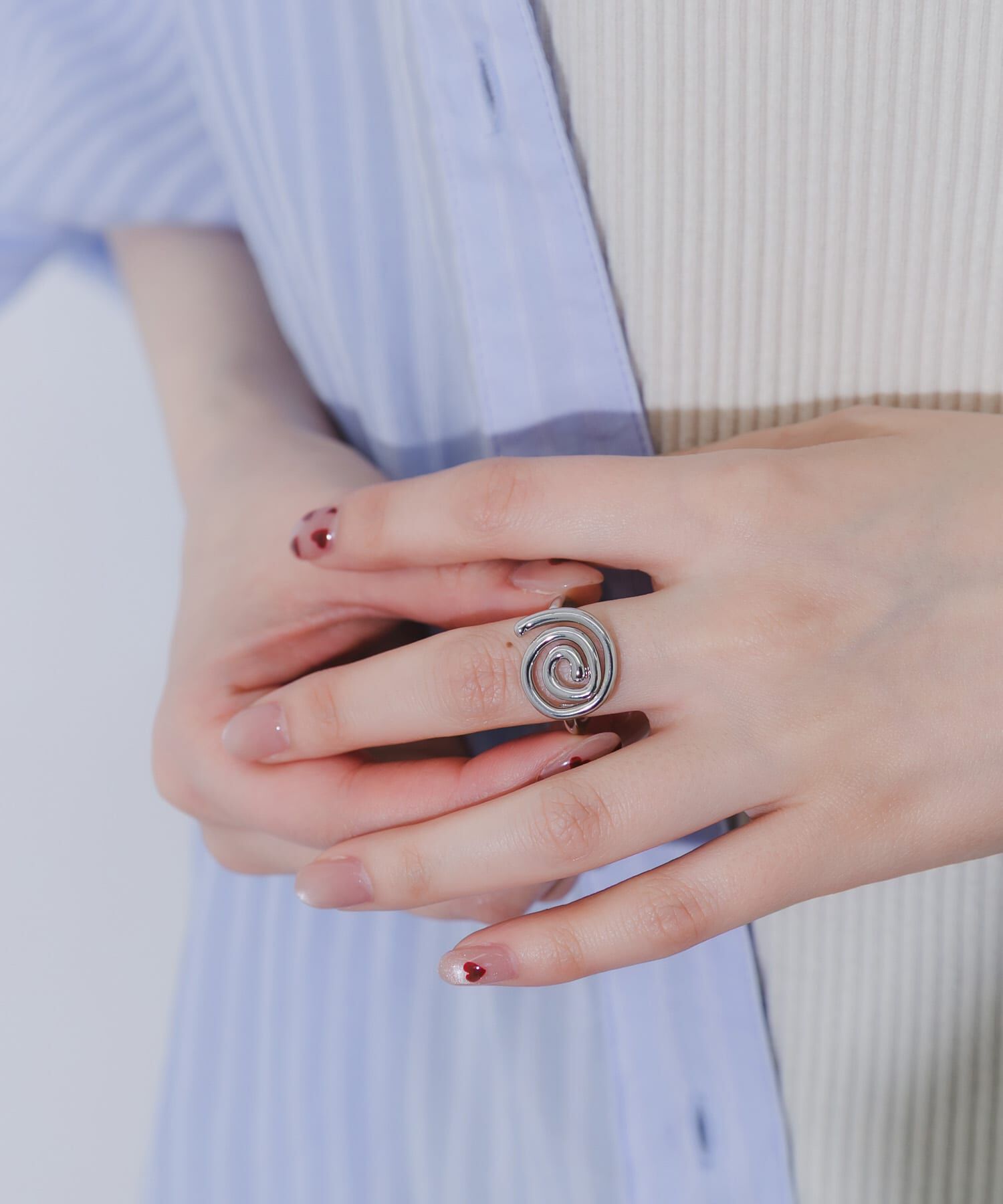 SMELLY「グルグルメタルリング」|リング|