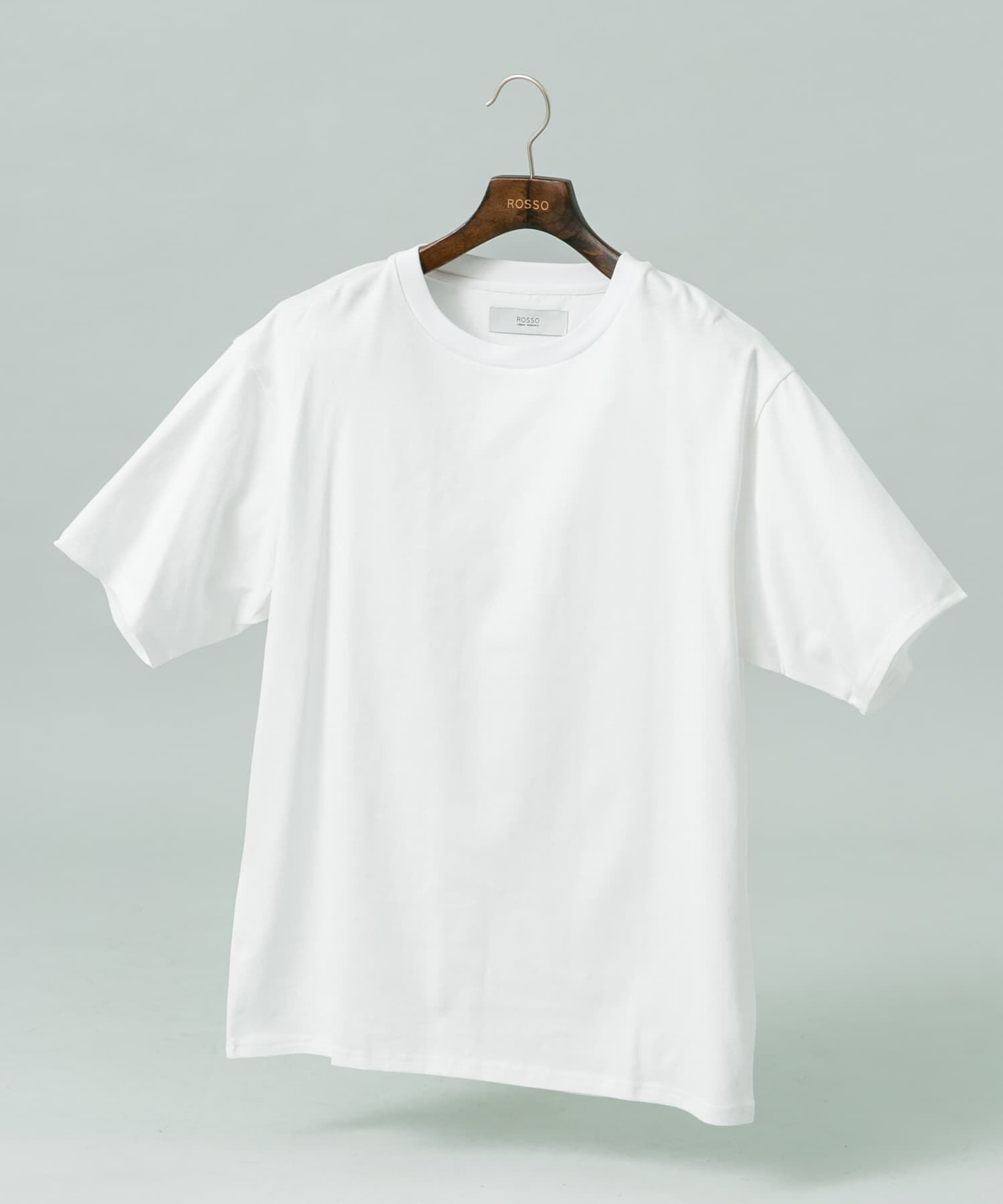 URBAN RESEARCH ROSSO「『XLサイズあり』『UR TECH』汗ジミ防止クルーネックTシャツ」|Tシャツ・カットソー|ホワイト