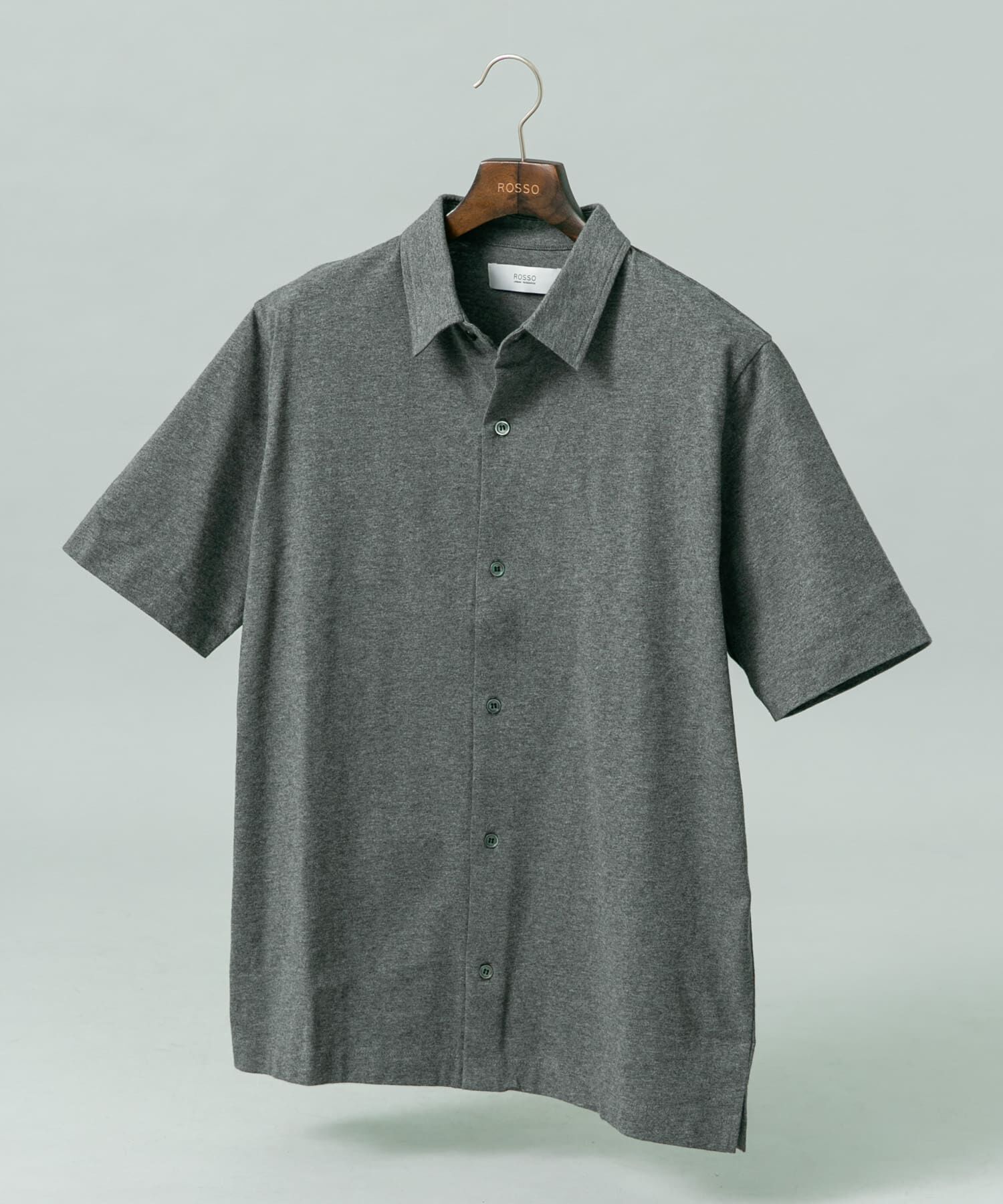 URBAN RESEARCH ROSSO「『XLサイズあり』『UR TECH』汗ジミ防止レギュラーシャツ」|シャツ・ブラウス|グレー