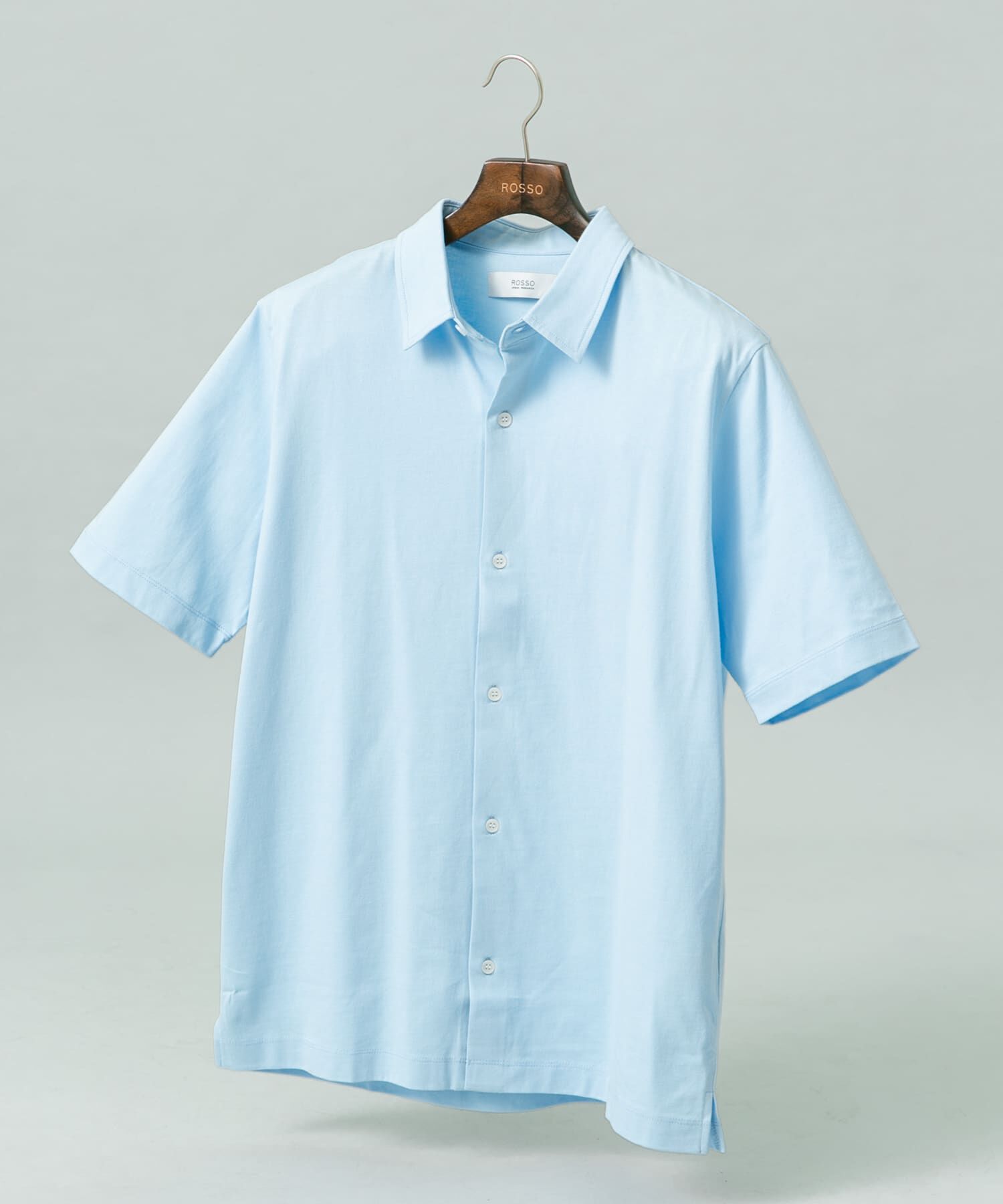 URBAN RESEARCH ROSSO「『XLサイズあり』『UR TECH』汗ジミ防止レギュラーシャツ」|シャツ・ブラウス|ライトブルー