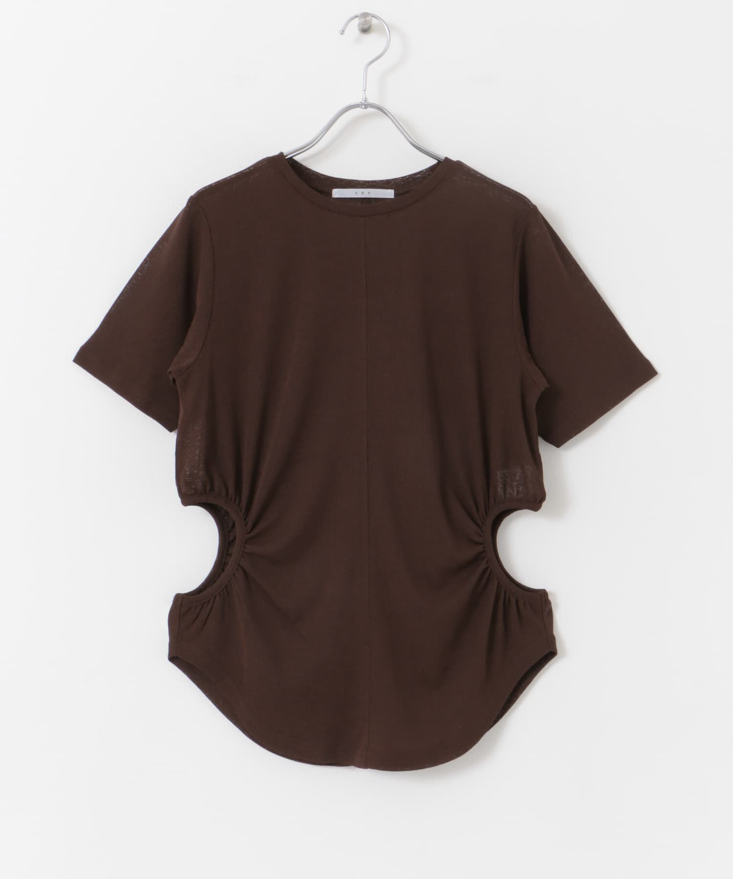  「サイドオープンカットソー」|Tシャツ・カットソー|