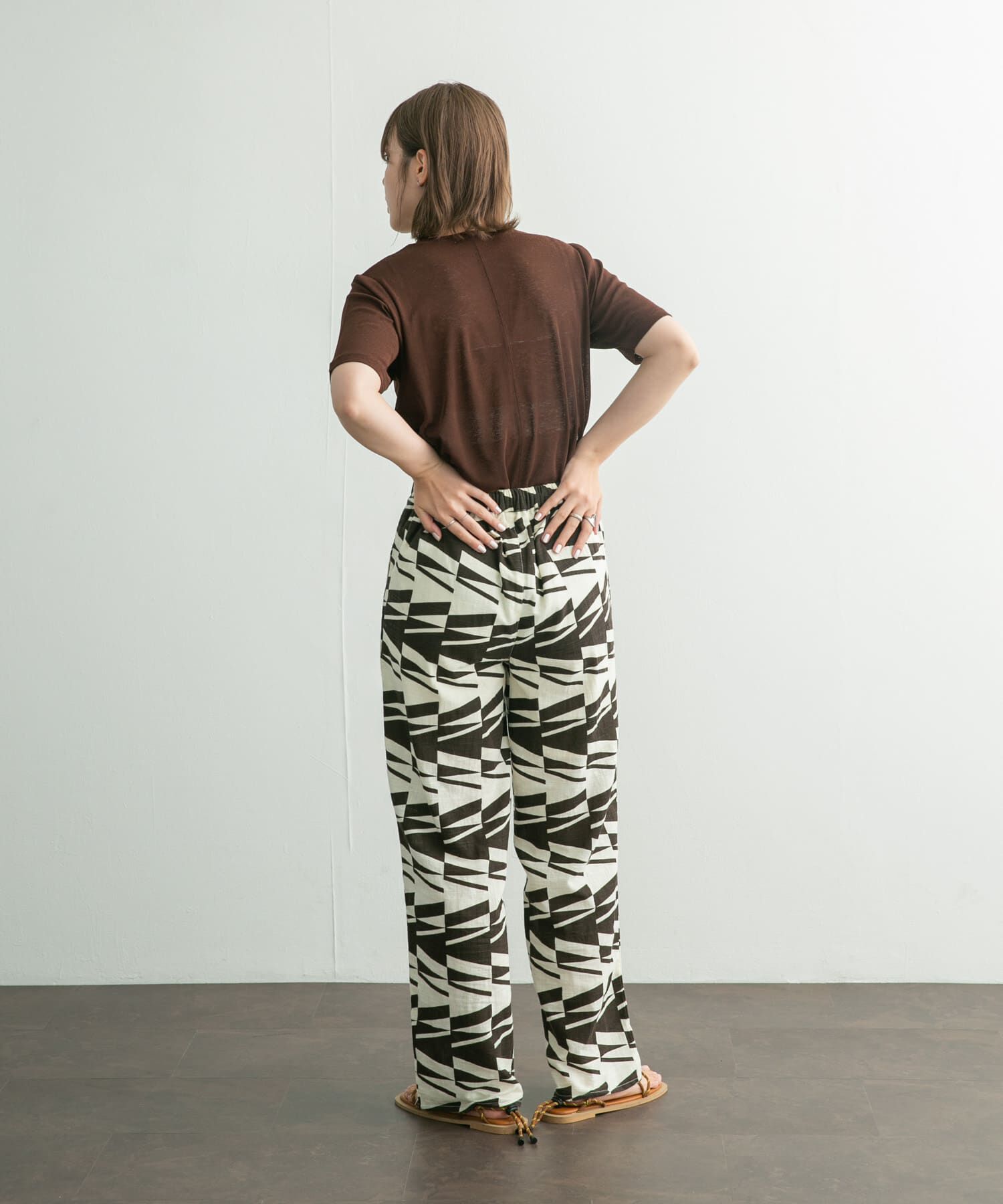  「サイドオープンカットソー」|Tシャツ・カットソー|