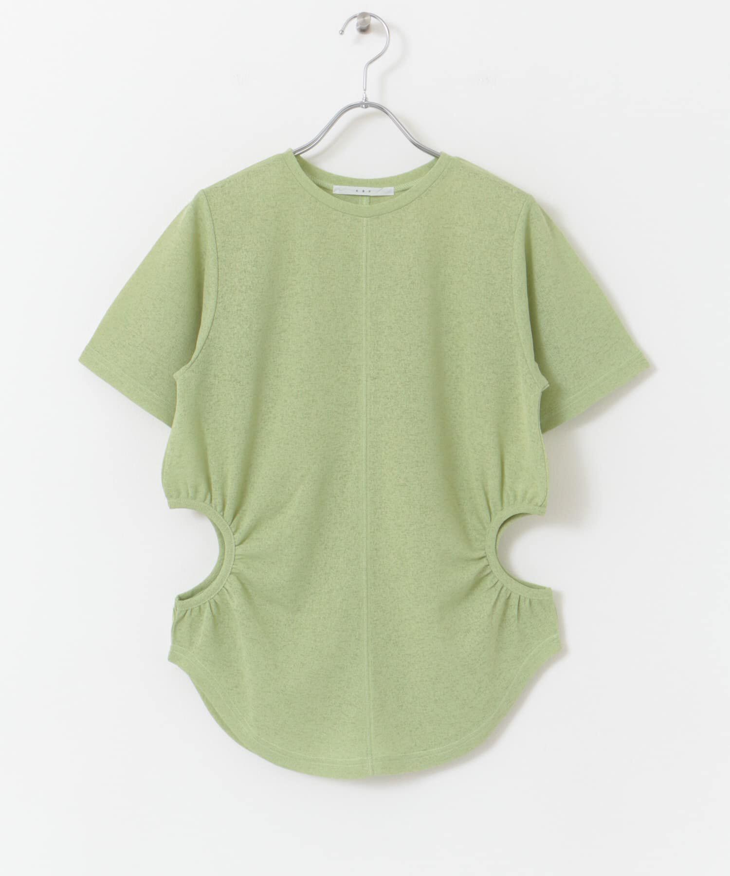  「サイドオープンカットソー」|Tシャツ・カットソー|