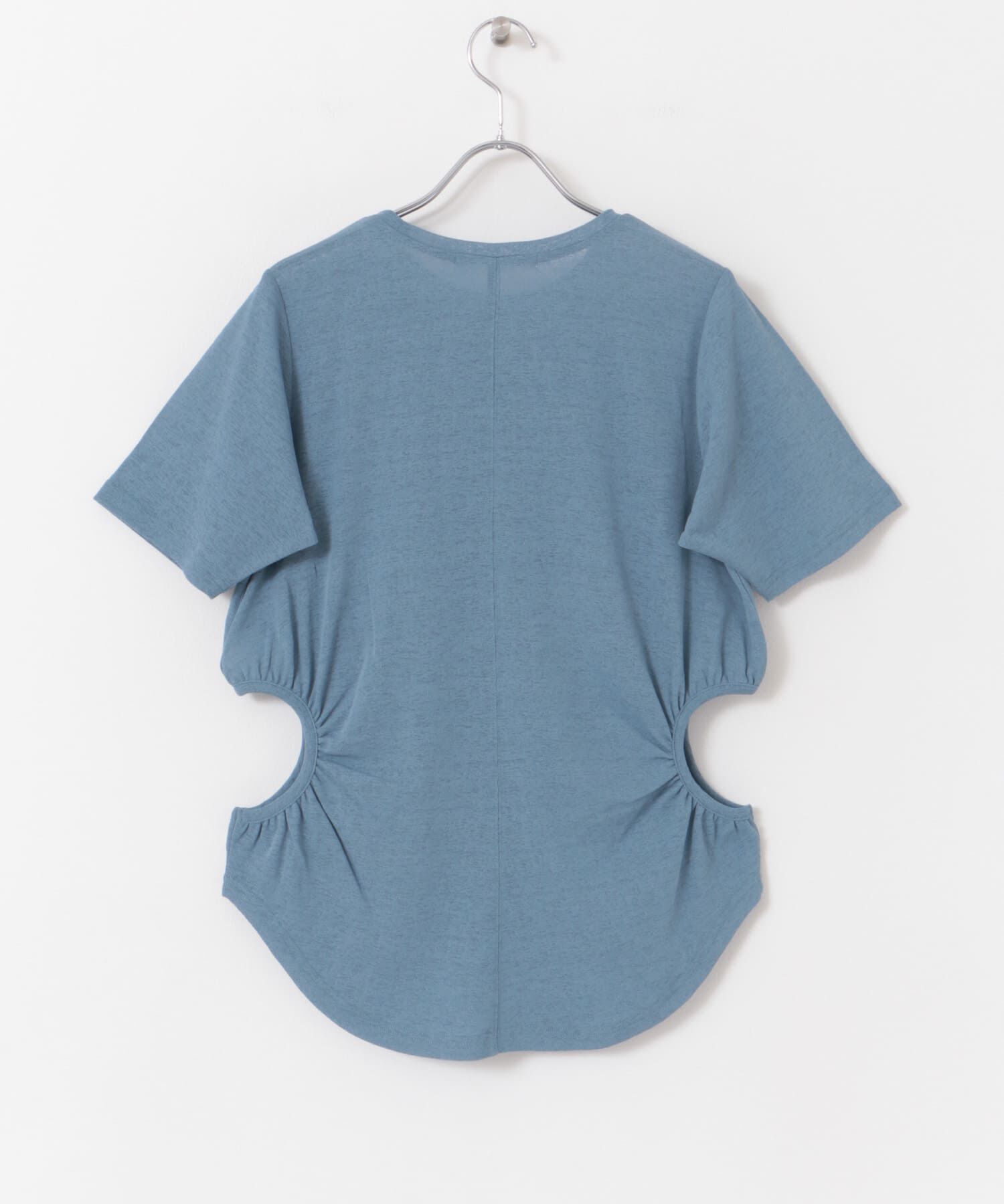  「サイドオープンカットソー」|Tシャツ・カットソー|