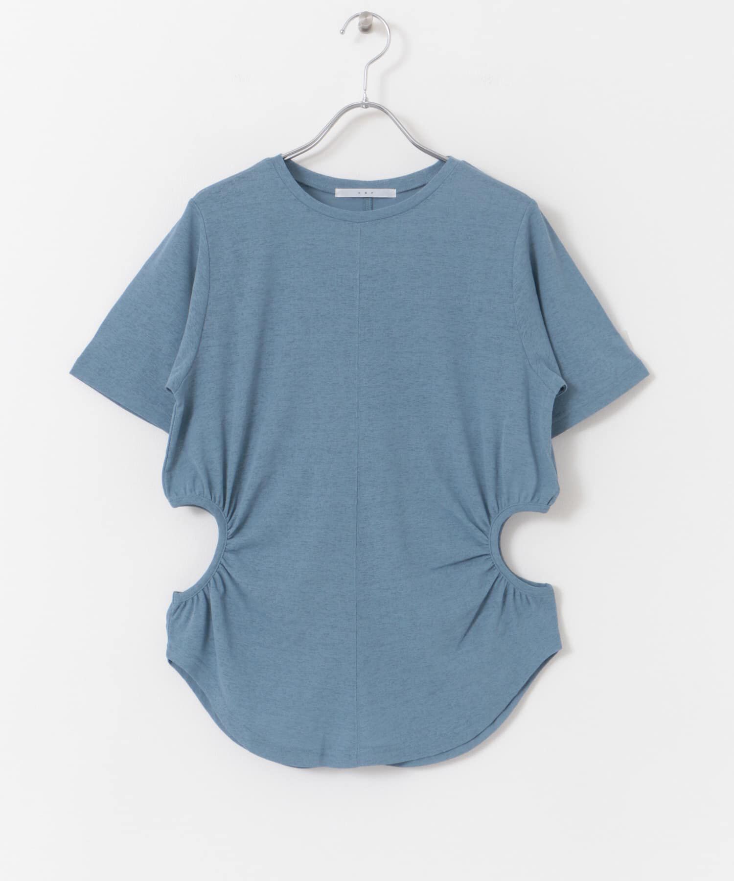  「サイドオープンカットソー」|Tシャツ・カットソー|