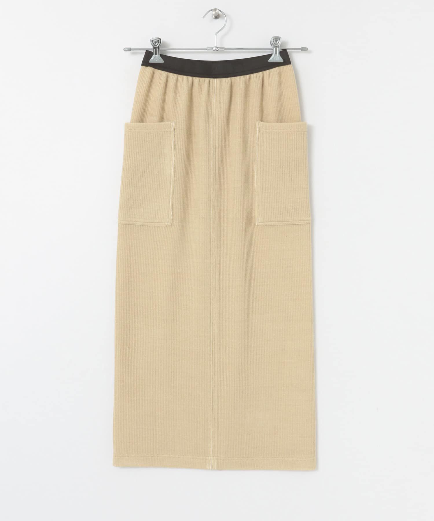  「サイドポケットリブタイトスカート」|スカート|