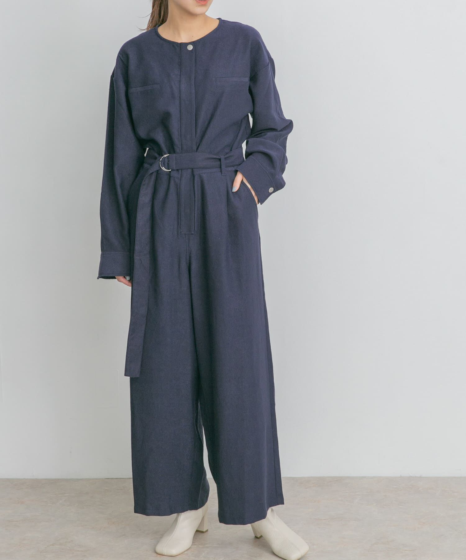  「BIGシルエットジャンプスーツ」|スカート|