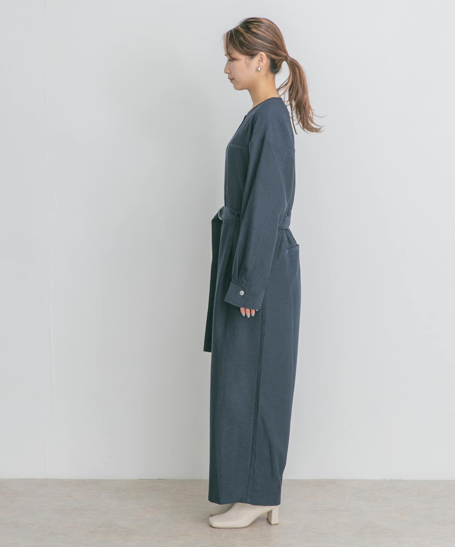  「BIGシルエットジャンプスーツ」|スカート|