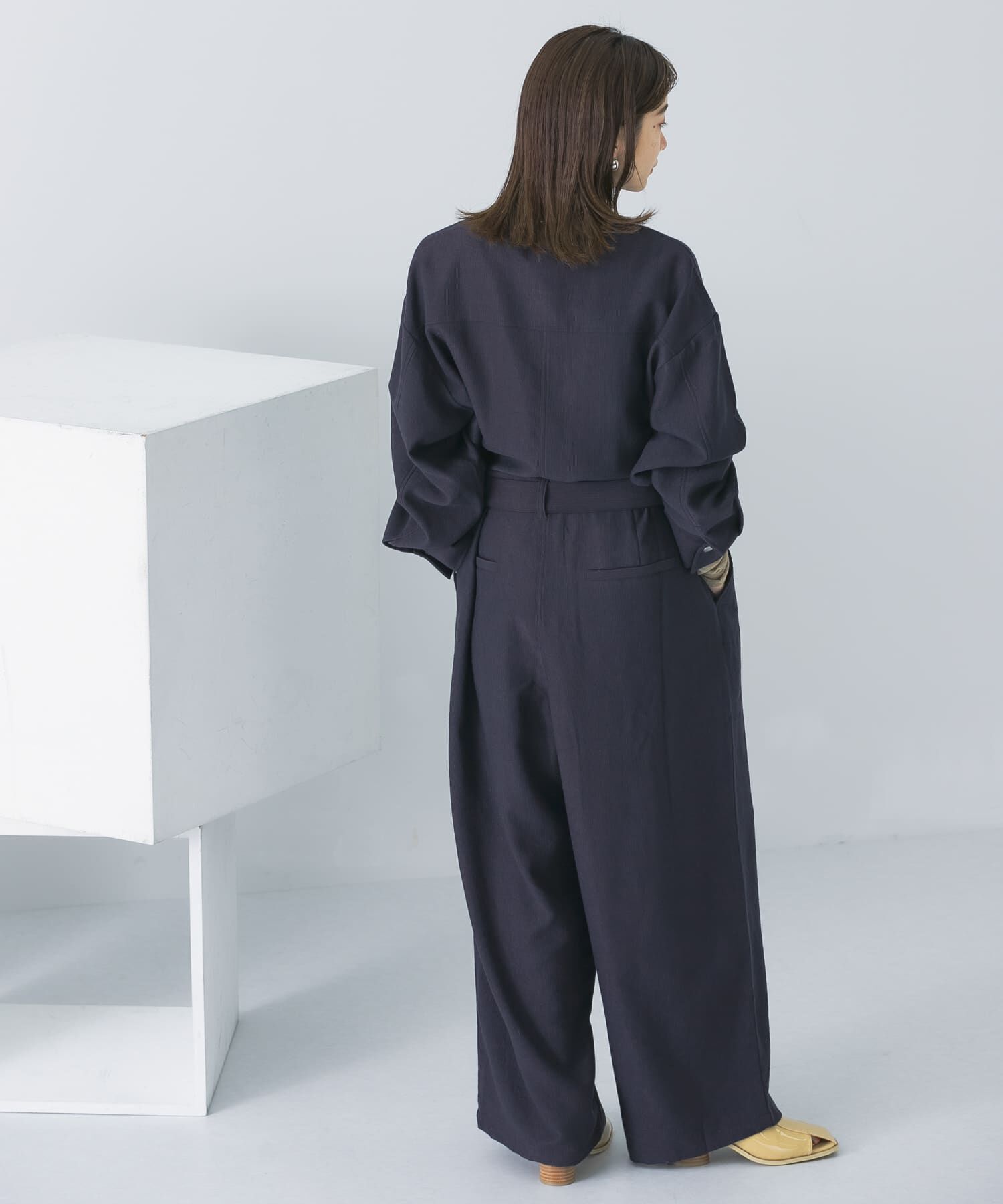  「BIGシルエットジャンプスーツ」|スカート|