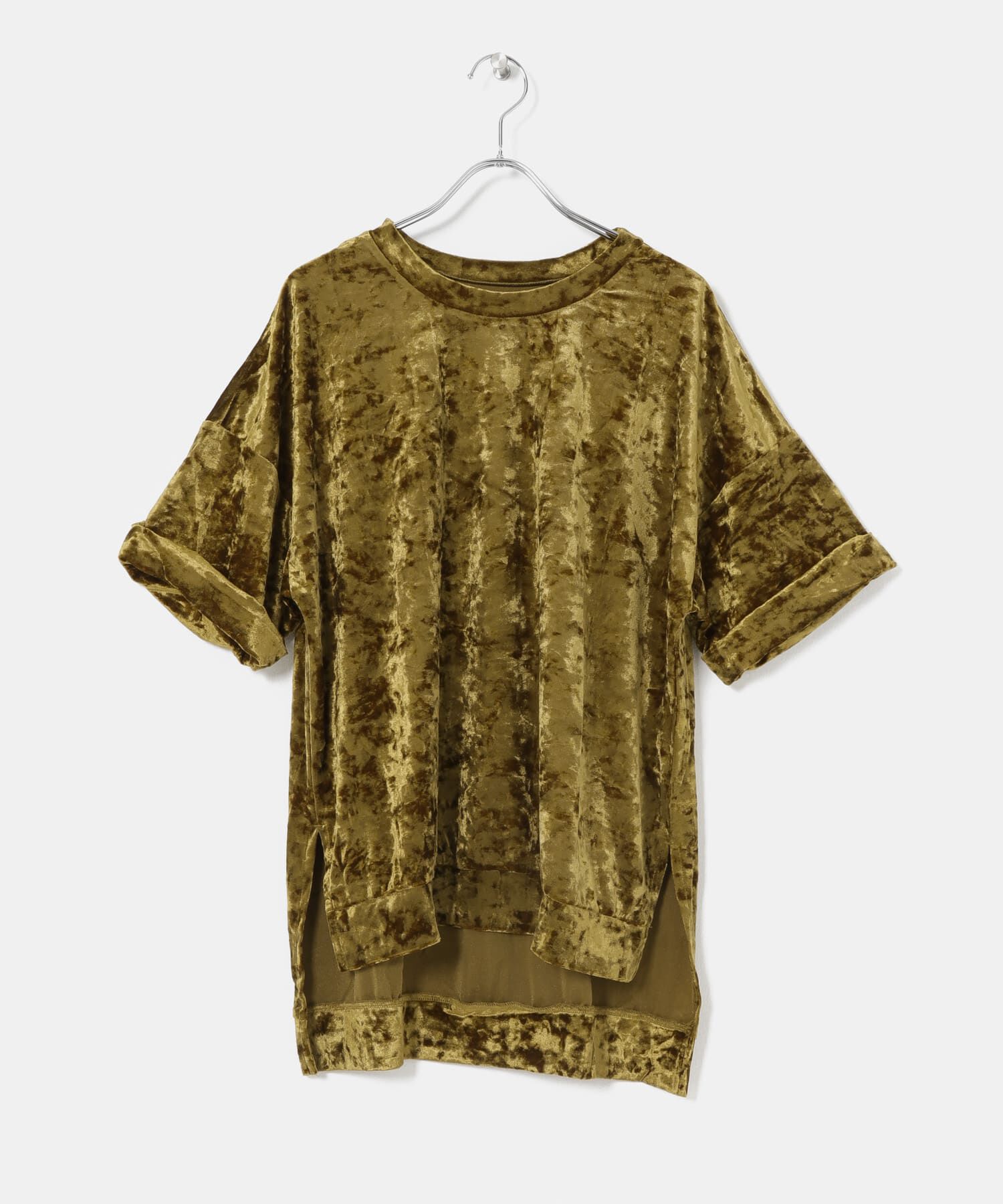  「クラッシュベロアBIG Tシャツ」|Tシャツ・カットソー|