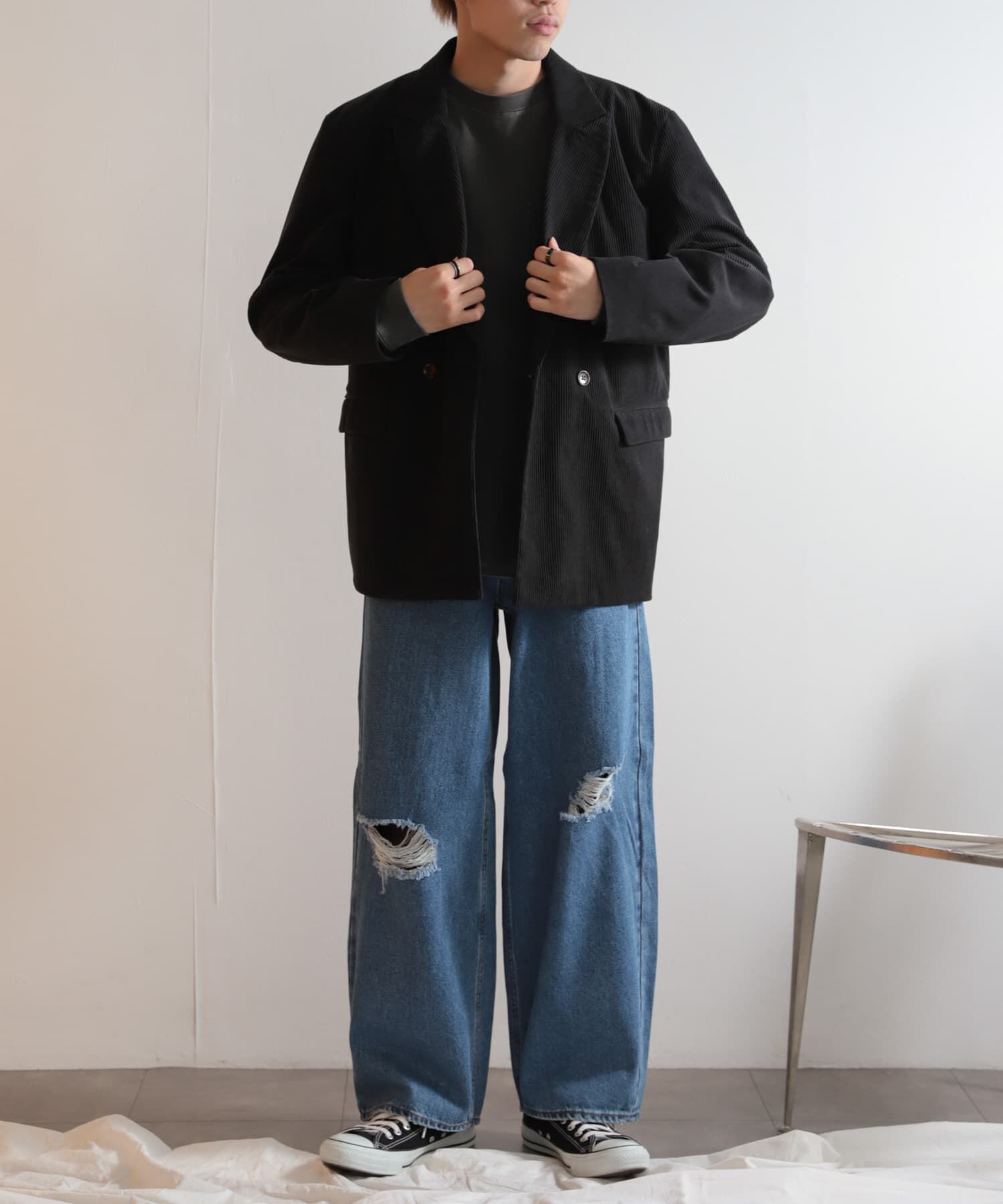 SENSE OF PLACE by URBAN RESEARCH「『セットアップ対応』 コーデュロイダブルルーズジャケット」|その他|