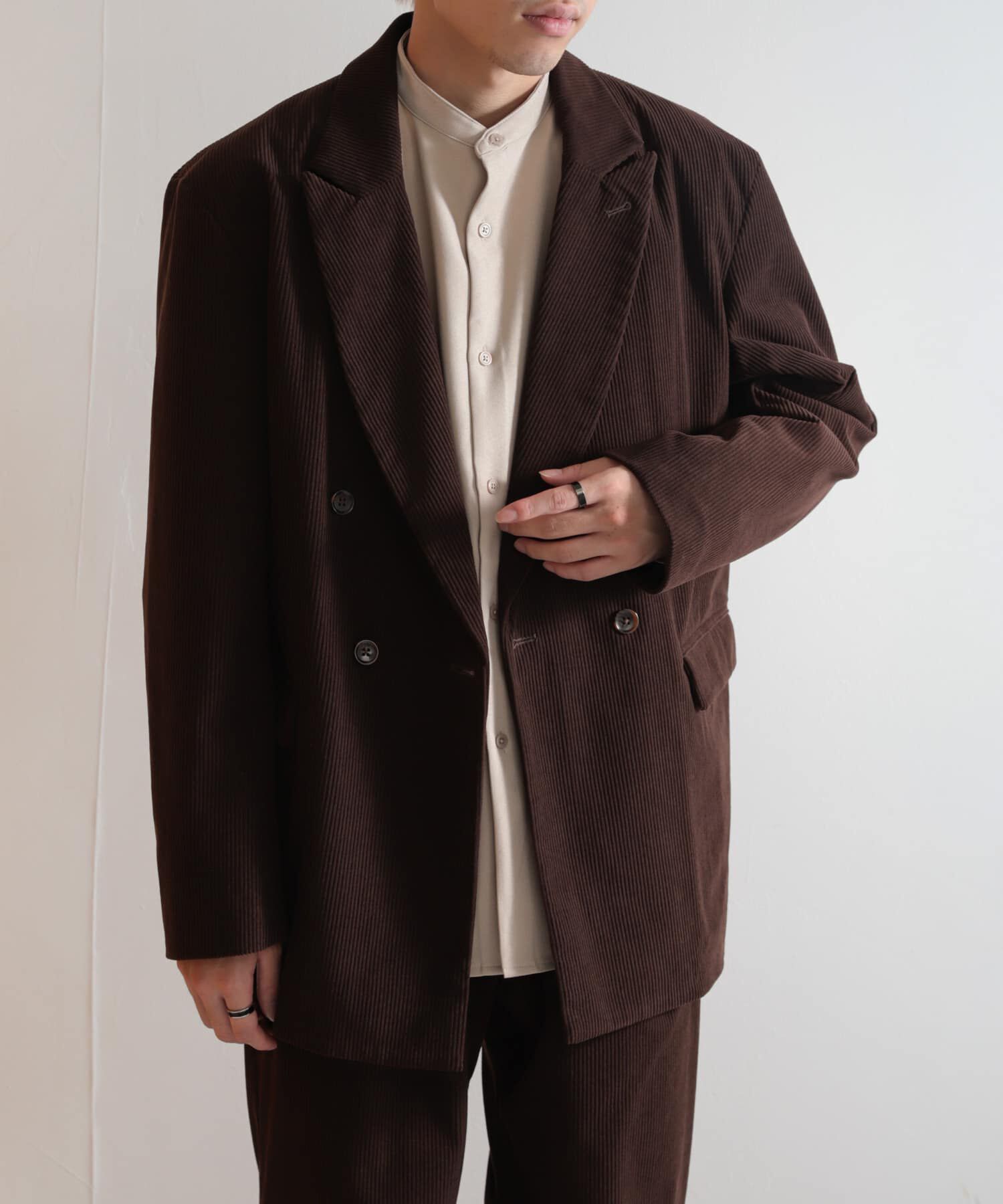 SENSE OF PLACE by URBAN RESEARCH「『セットアップ対応』 コーデュロイダブルルーズジャケット」|その他|