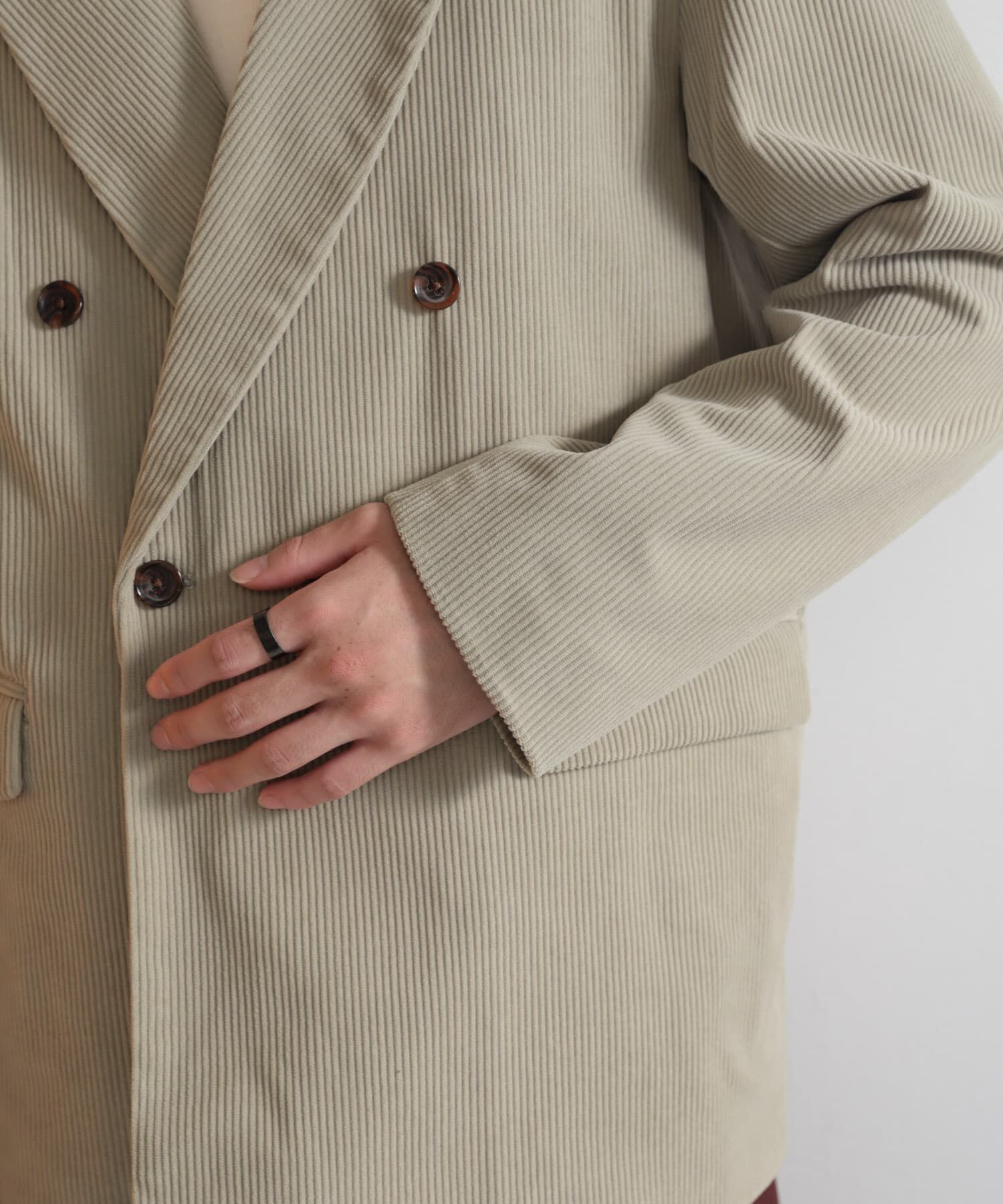 SENSE OF PLACE by URBAN RESEARCH「『セットアップ対応』 コーデュロイダブルルーズジャケット」|その他|