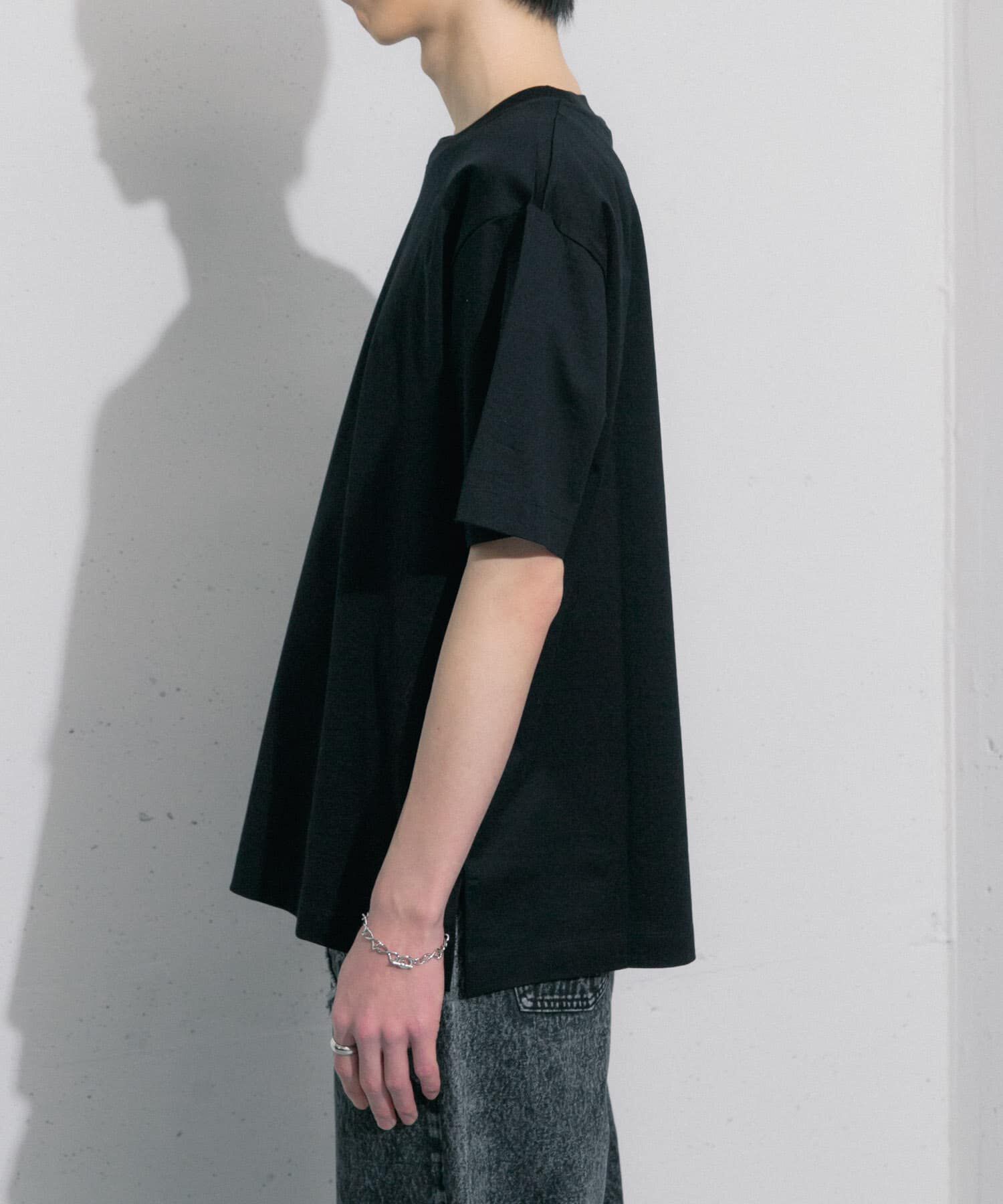 SENSE OF PLACE by URBAN RESEARCH「シルケットTシャツ(5分袖)」|Tシャツ・カットソー|