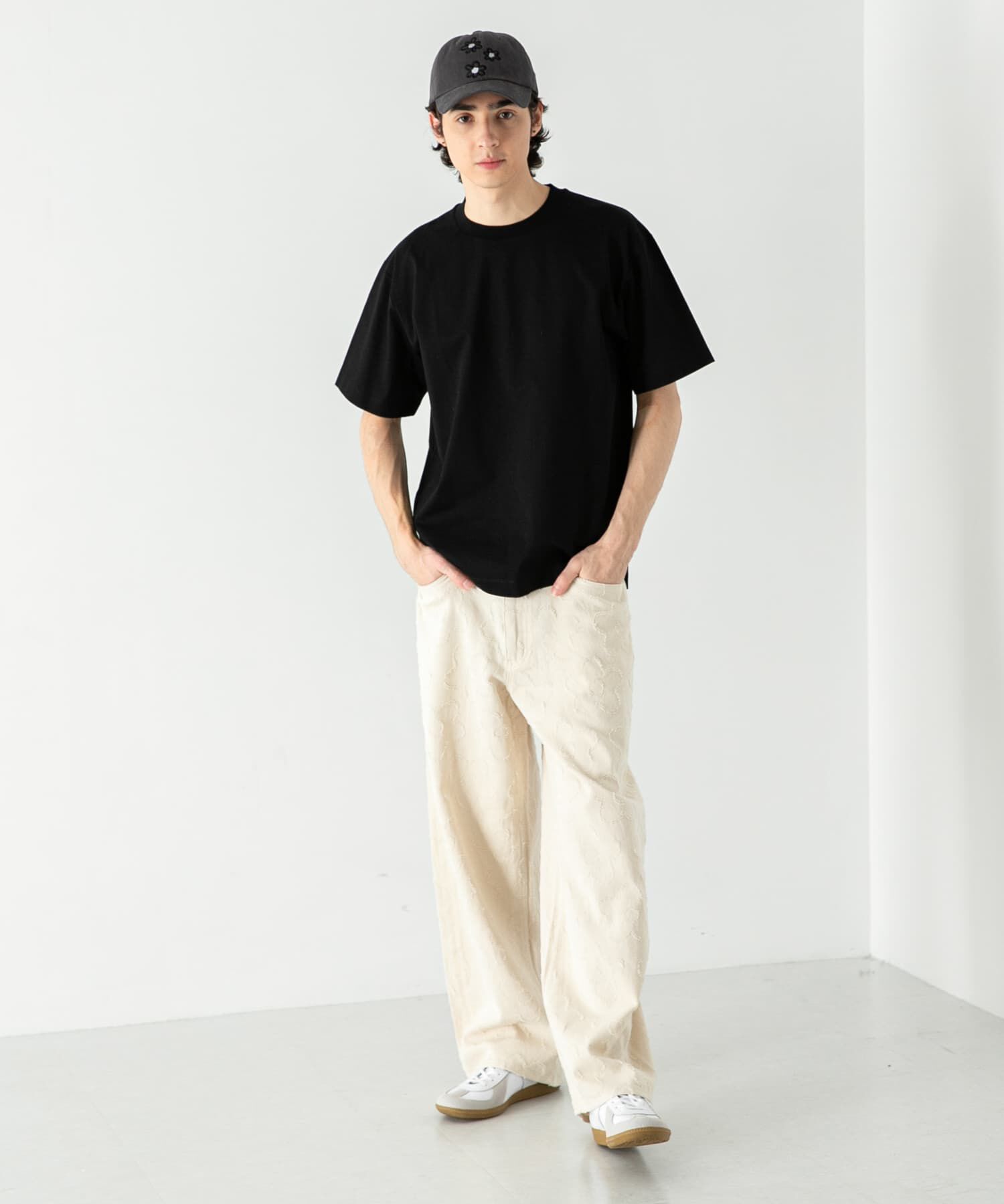 SENSE OF PLACE by URBAN RESEARCH「シルケットTシャツ(5分袖)」|Tシャツ・カットソー|