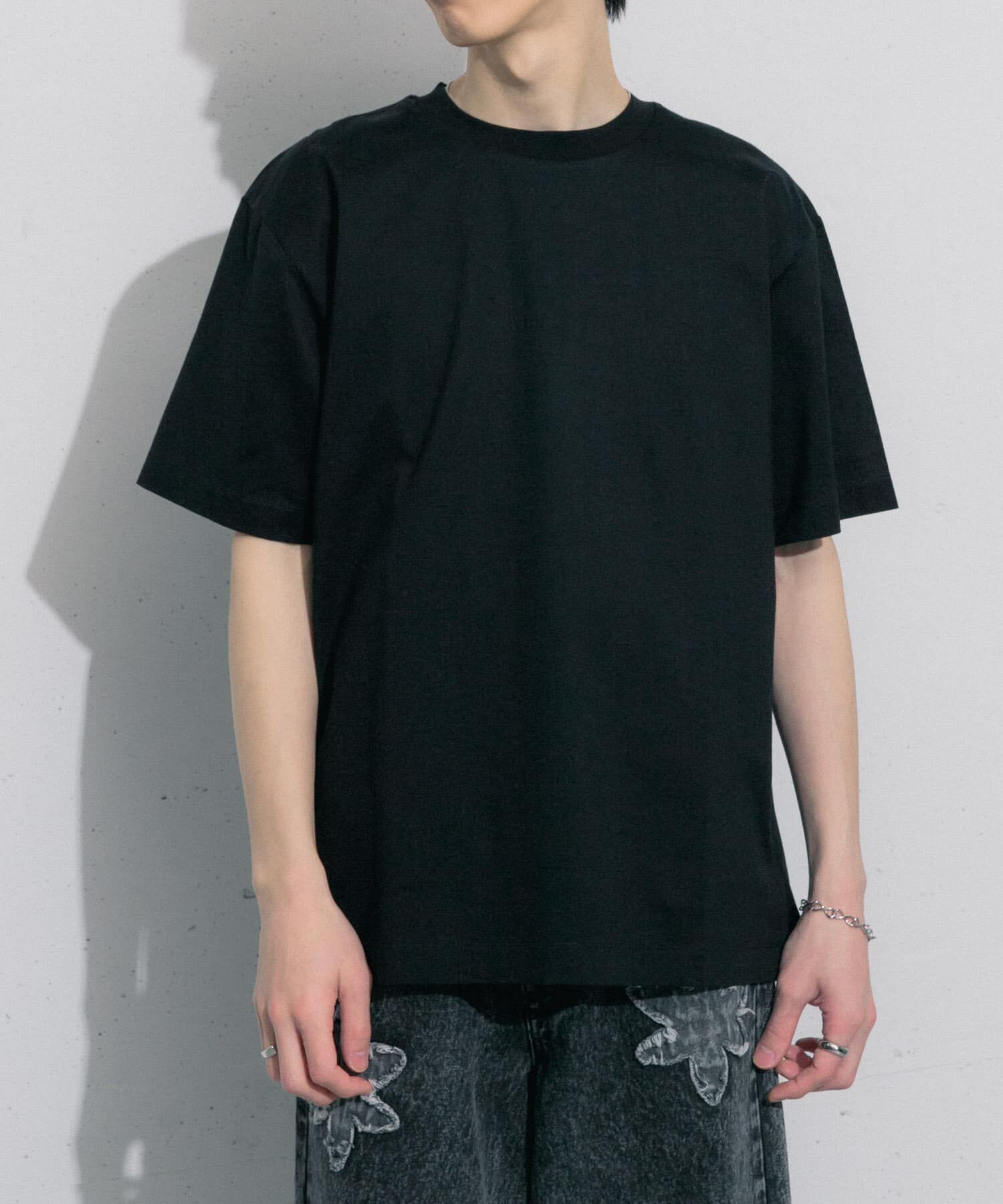 SENSE OF PLACE by URBAN RESEARCH「シルケットTシャツ(5分袖)」|Tシャツ・カットソー|