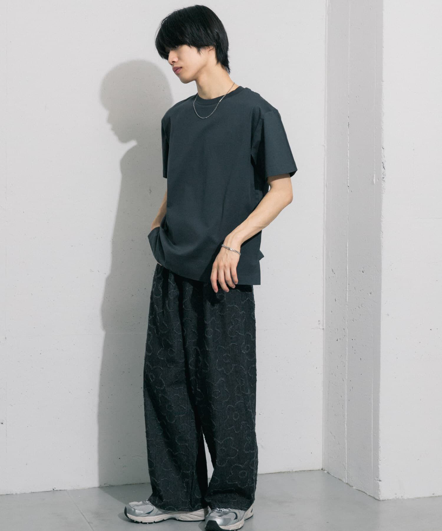SENSE OF PLACE by URBAN RESEARCH「シルケットTシャツ(5分袖)」|Tシャツ・カットソー|